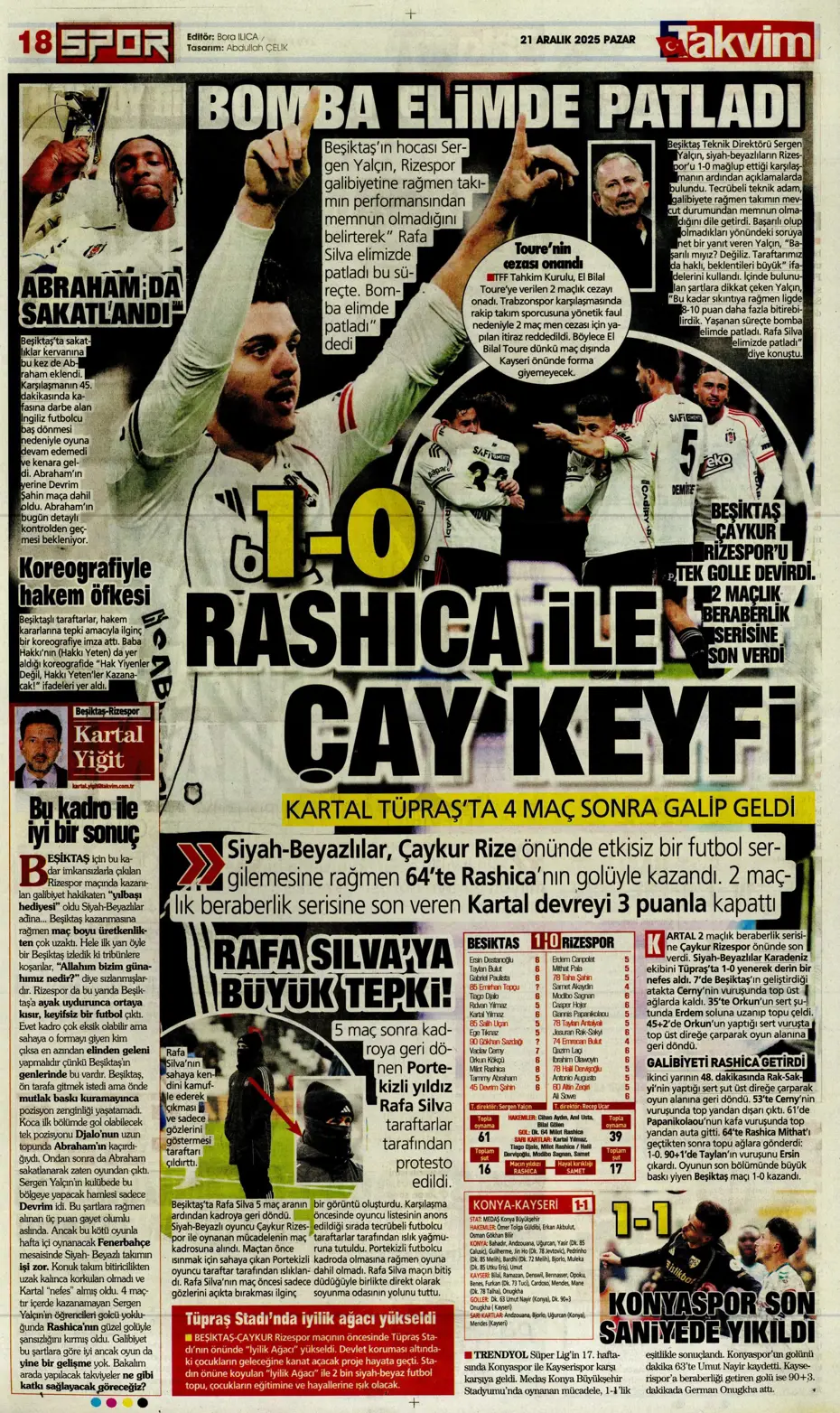 "Transferde Yusuf Sarı bombası" | Sporun manşetleri - 22