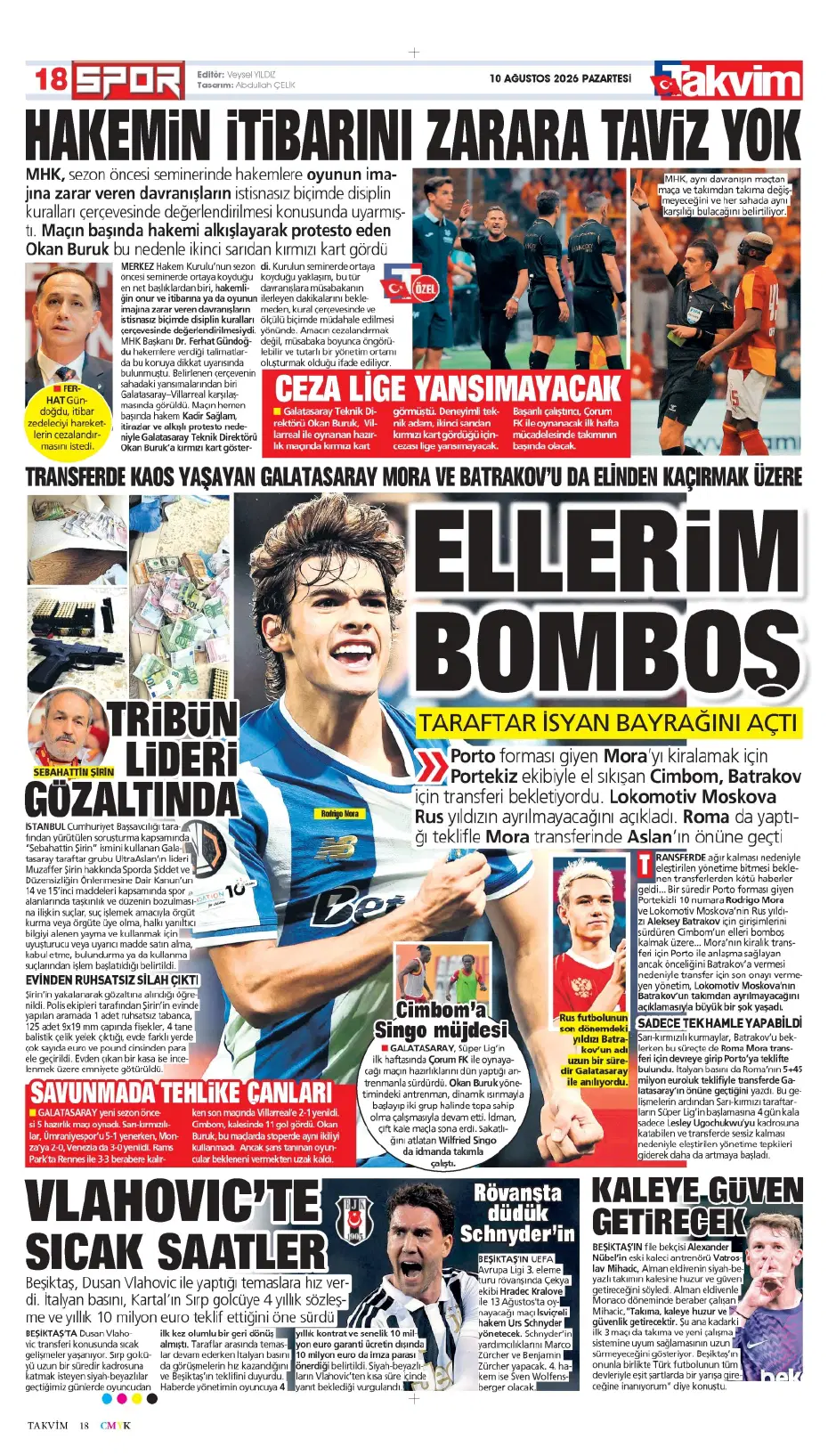 Fenerbahçe'den Mimovic takasıyla flaş transfer | Sporun manşetleri - 12