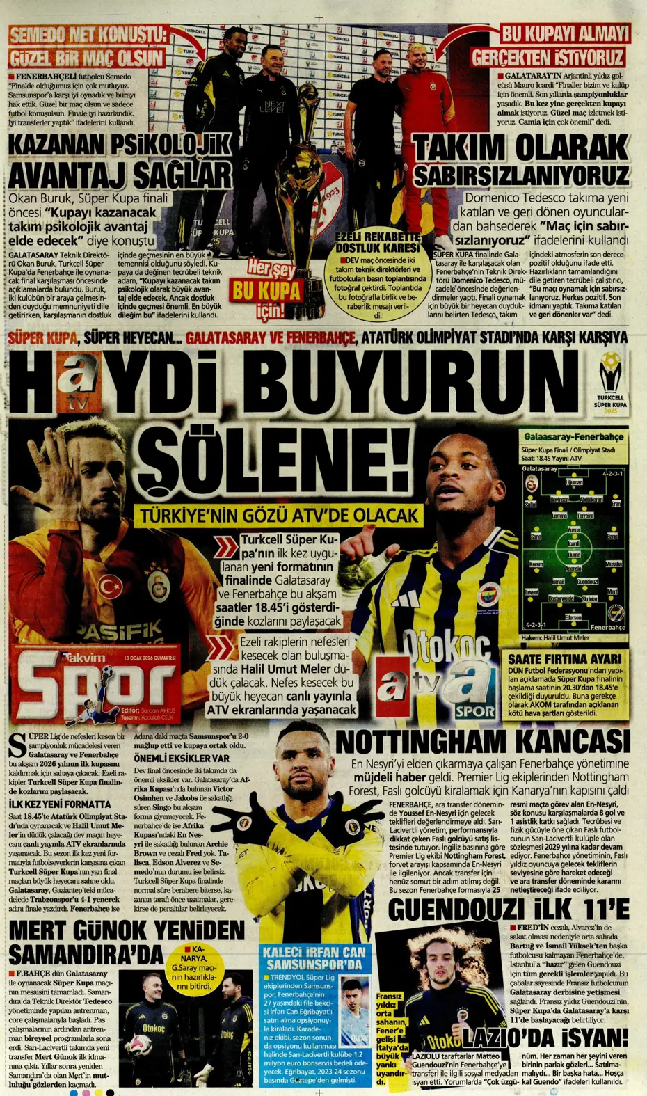 "Ve Lookman'la anlaşma tamam: İşte "Evet" dediği rakam" | Sporun manşetleri - 11
