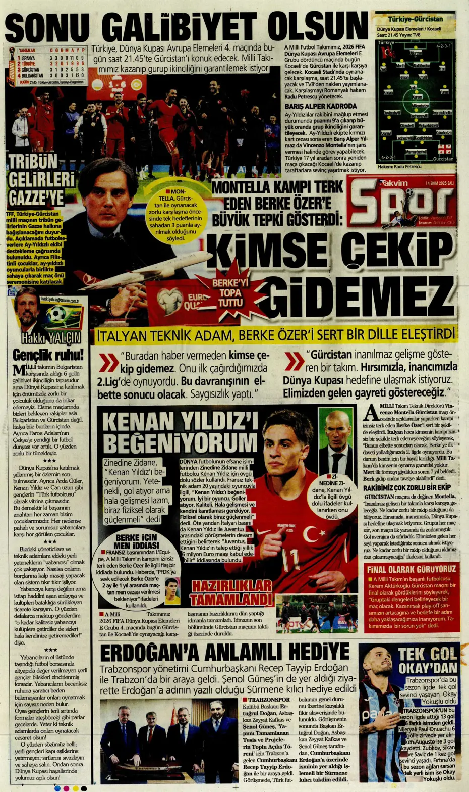 "Beşiktaş'ta İrfan Can Kahveci sürprizi" | Sporun manşetleri - 4 "Beşiktaş'ta İrfan Can Kahveci sürprizi" | Sporun manşetleri - 4