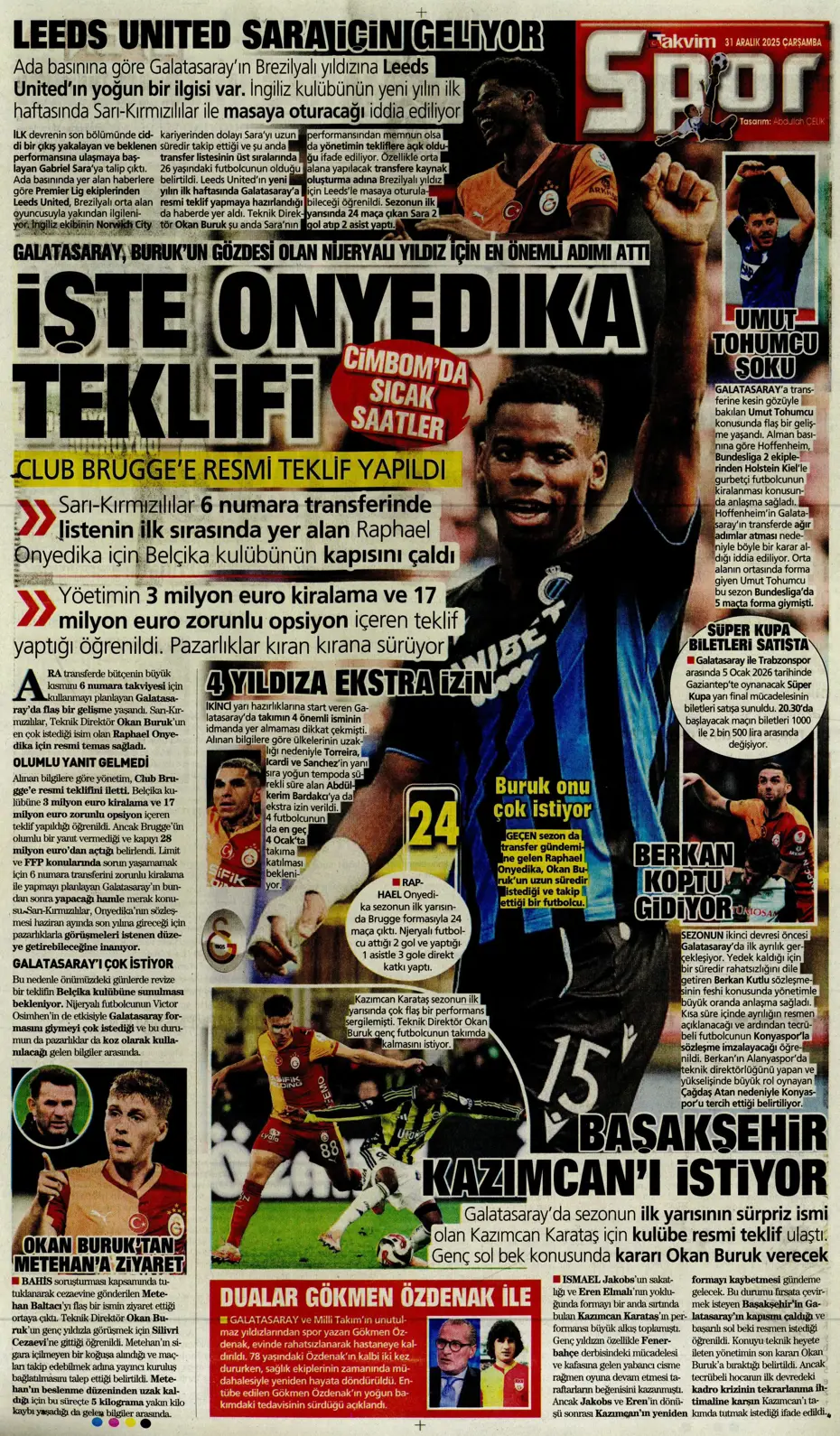 "Rafa Silva'nın yerine bomba isim geliyor" | Sporun manşetleri - 11