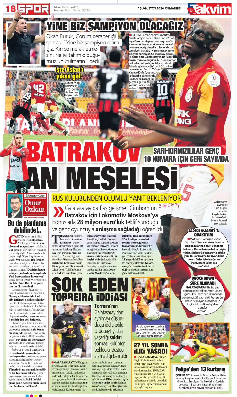 "Darwin Nunez geliyor" | Sporun manşetleri - 29 "Darwin Nunez geliyor" | Sporun manşetleri - 29