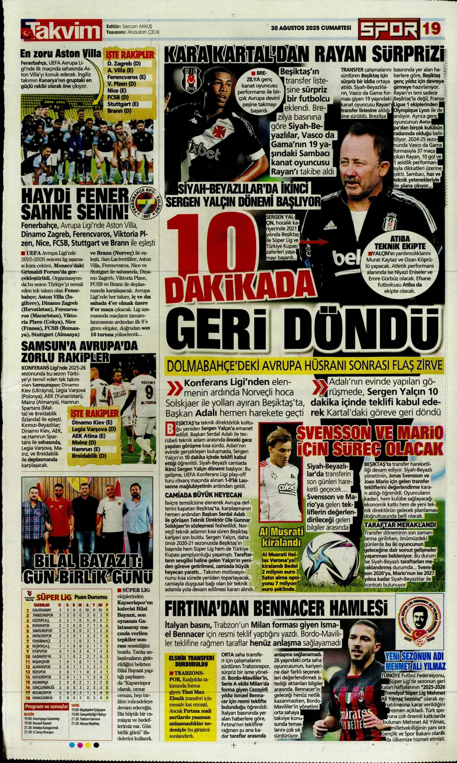 "Jose Mourinho'nun yerine 4 aday" | Sporun manşetleri - 3