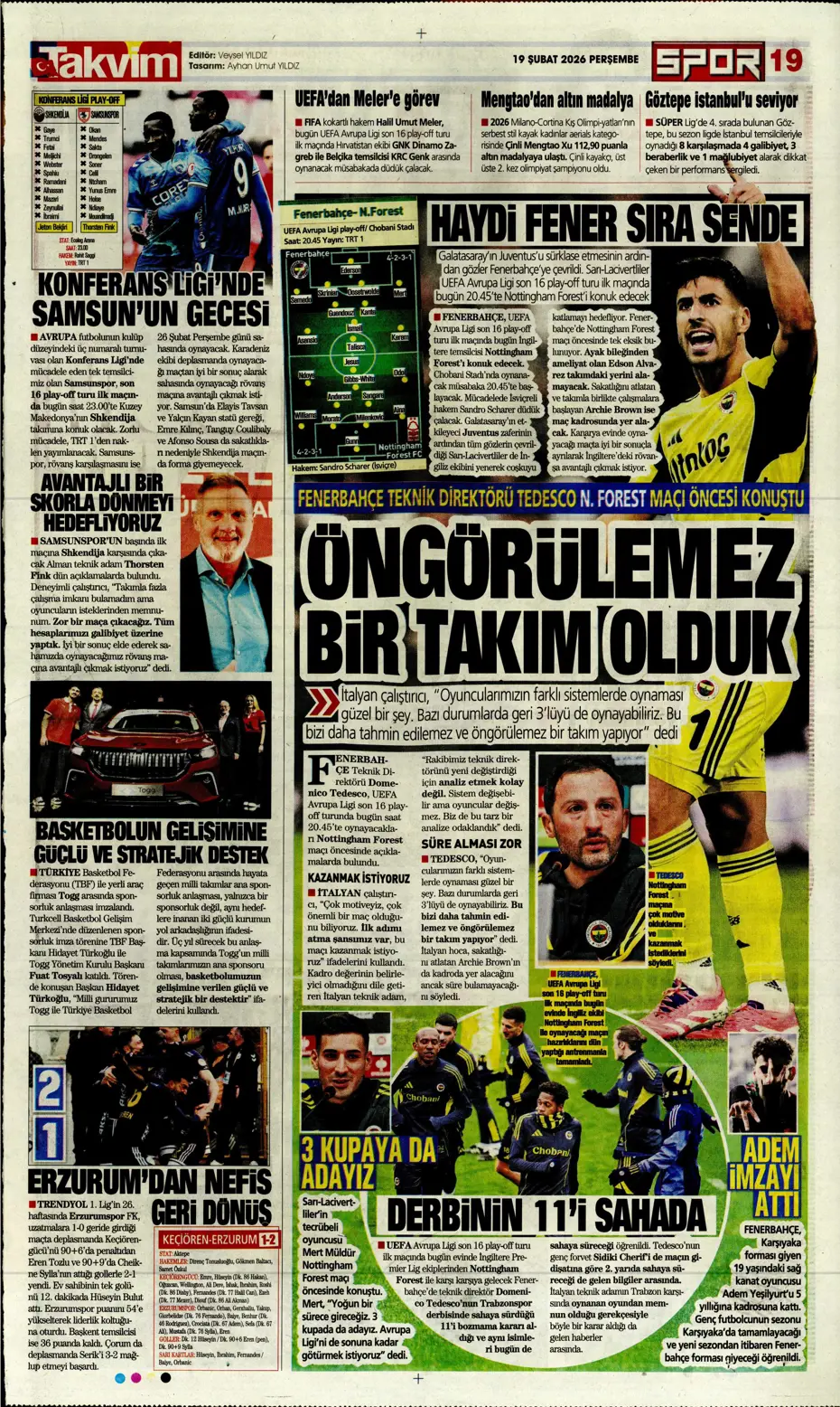 "Napoli'den Galatasaray'a Noa Lang için görülmemiş jest" | Sporun manşetleri - 5