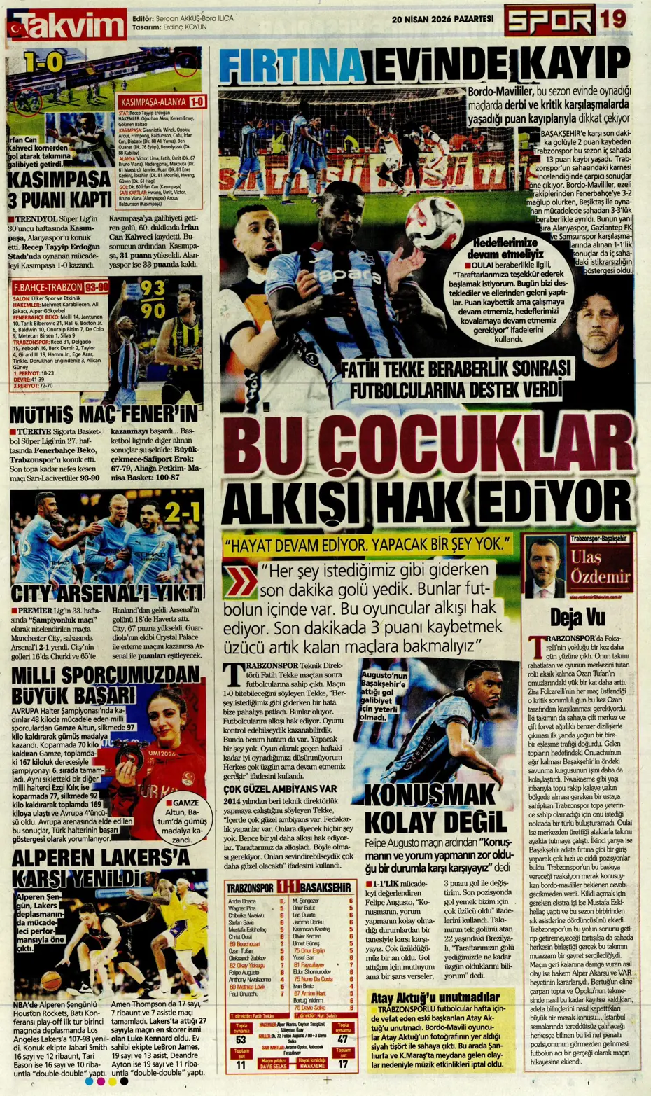 Eyvah! Gabriel Sara için geliyorlar | Sporun manşetleri - 4 Eyvah! Gabriel Sara için geliyorlar | Sporun manşetleri - 4