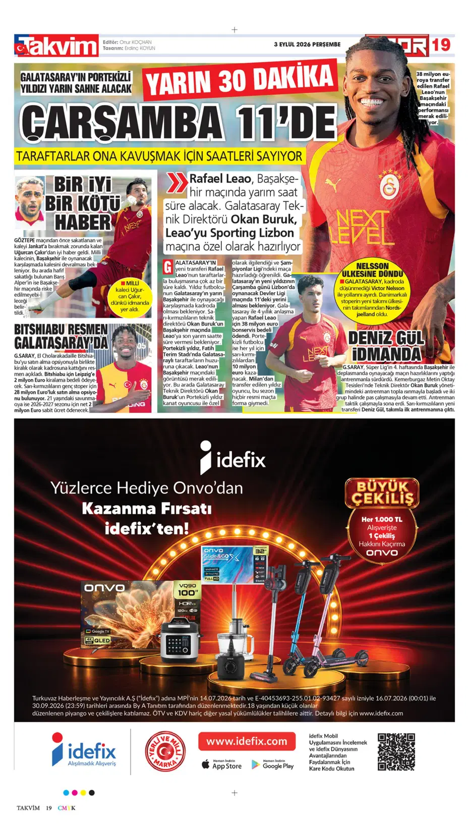 Can Uzun derken 2 isim daha! Fenerbahçe'den son gün bombaları | Sporun manşetleri - 25 Can Uzun derken 2 isim daha! Fenerbahçe'den son gün bombaları | Sporun manşetleri - 25