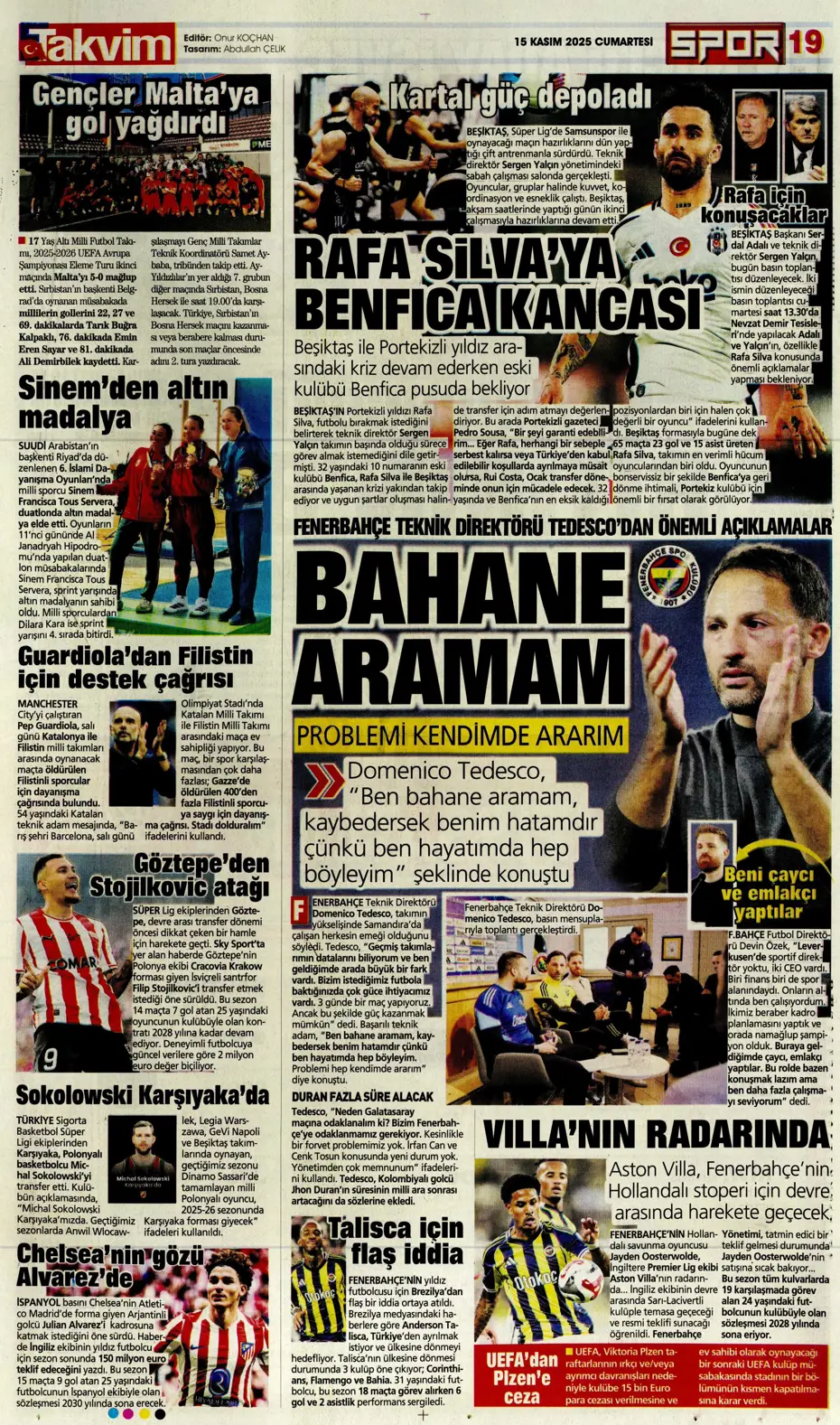 "İşte Fener'in Lewandowski için planı" | Sporun manşetleri - 4