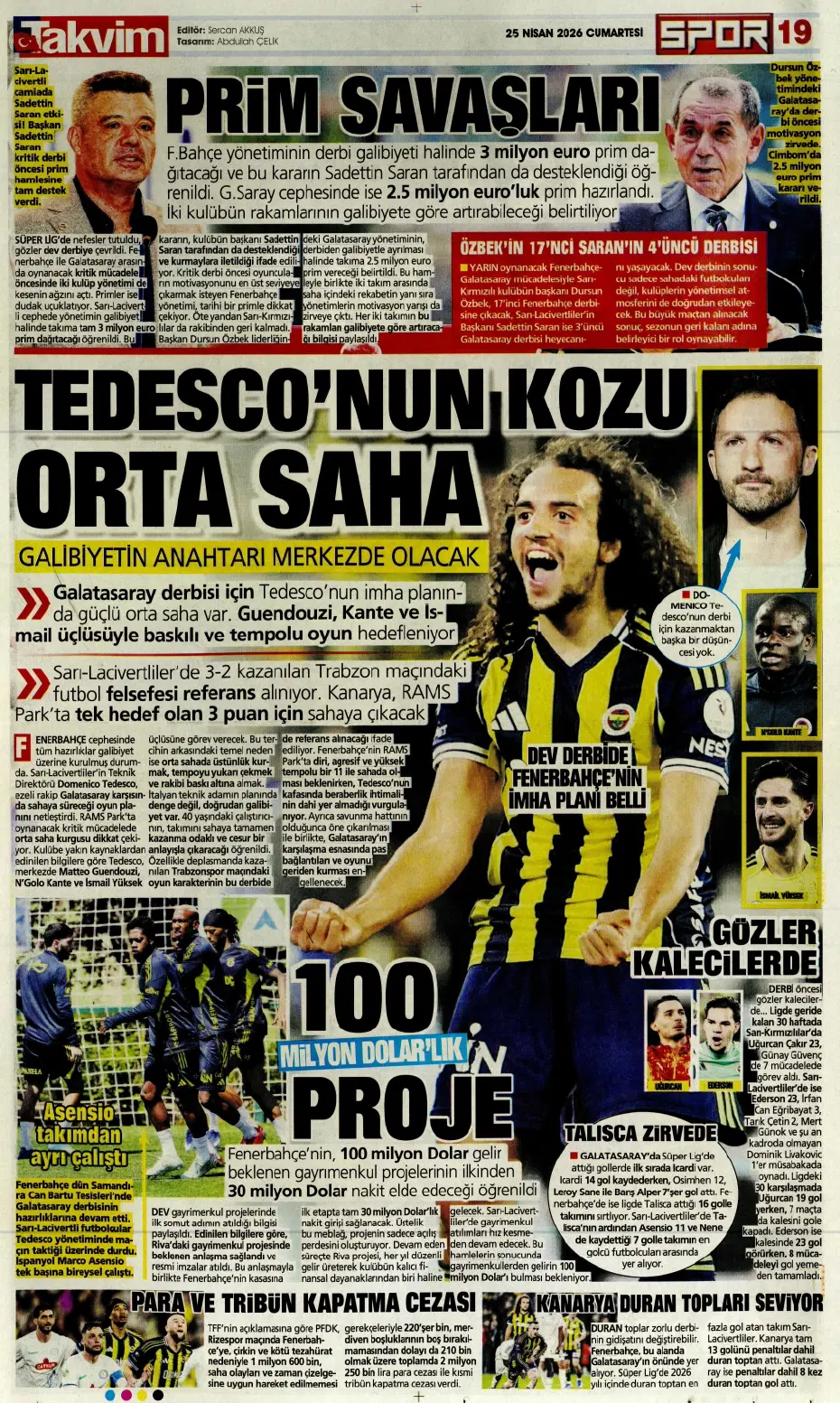 "Orkun Kökçü için 60 milyon euroyu gözden çıkardılar" | Sporun manşetleri - 16