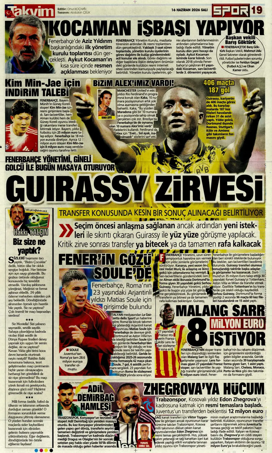Aziz Yıldırım yönetimi ilk bileti kesti: "Kendine kulüp bul" | Sporun manşetleri - 7