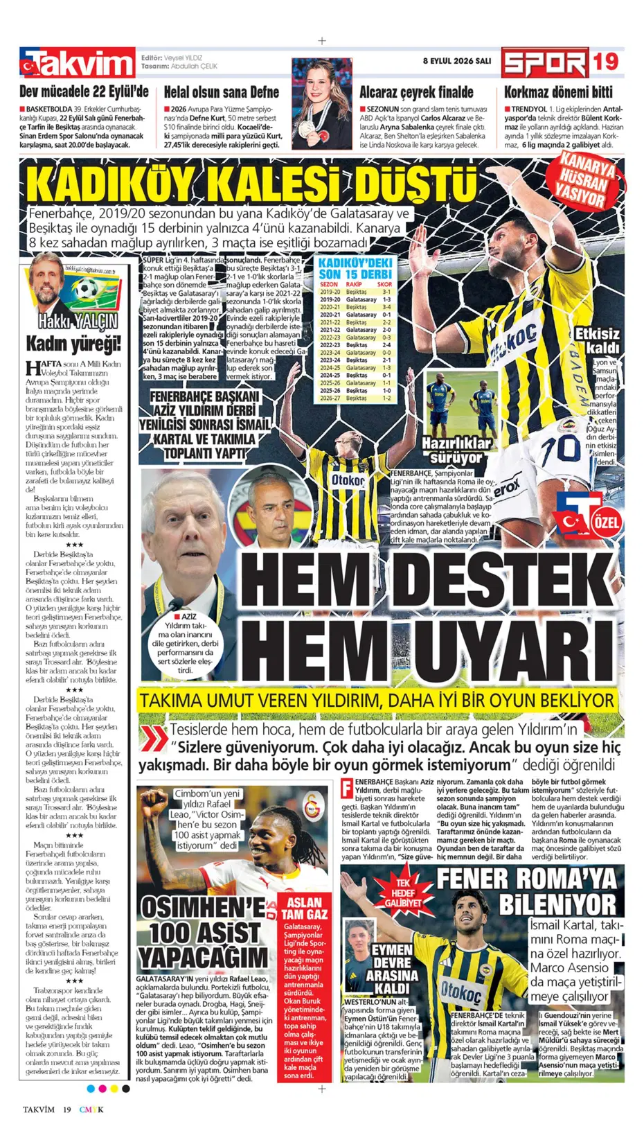 "Ertuğrul Doğan'la görüşen Vitor Pereira'dan Trabzonspor kararı" | Sporun manşetleri - 19 "Ertuğrul Doğan'la görüşen Vitor Pereira'dan Trabzonspor kararı" | Sporun manşetleri - 19