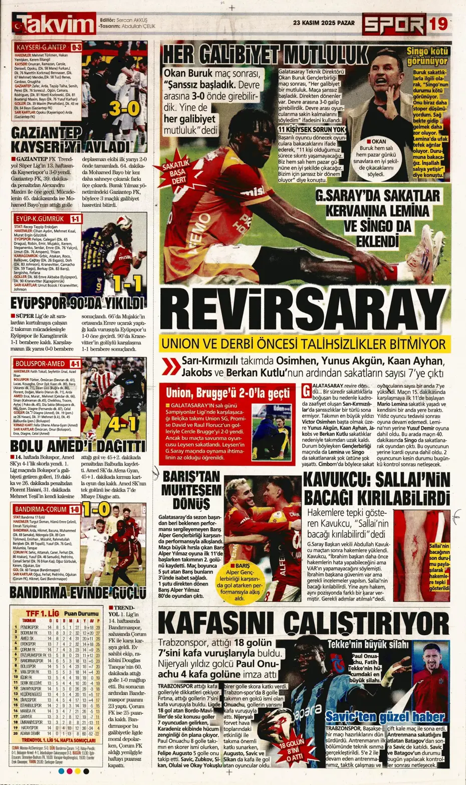 "Jadon Sancho bedavaya Fenerbahçe'ye" | Sporun manşetleri - 3