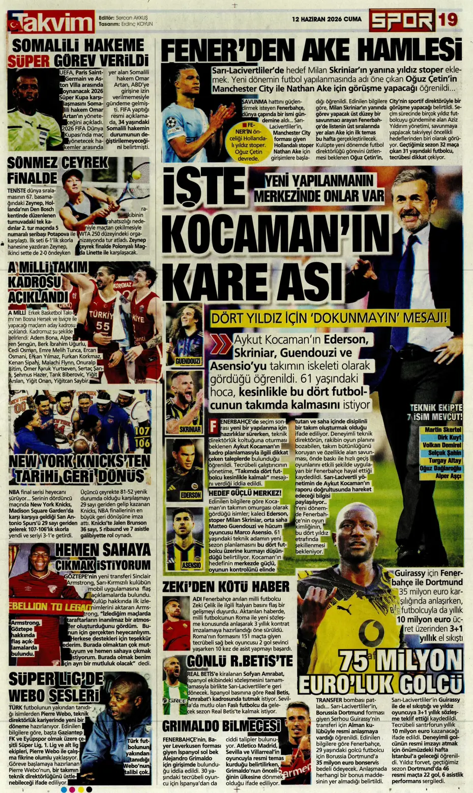 Salah'tan Fenerbahçe'ye yanıt geldi | Sporun manşetleri - 6