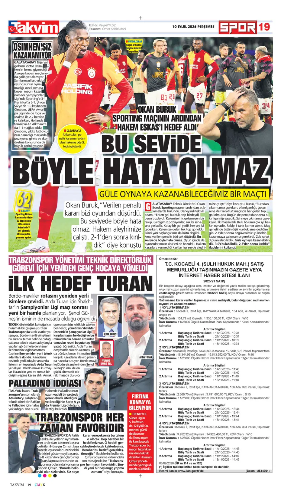 Ve Trabzonspor, Arda Turan'ı bırakmadı: Flaş karar | Sporun manşetleri - 23 Ve Trabzonspor, Arda Turan'ı bırakmadı: Flaş karar | Sporun manşetleri - 23