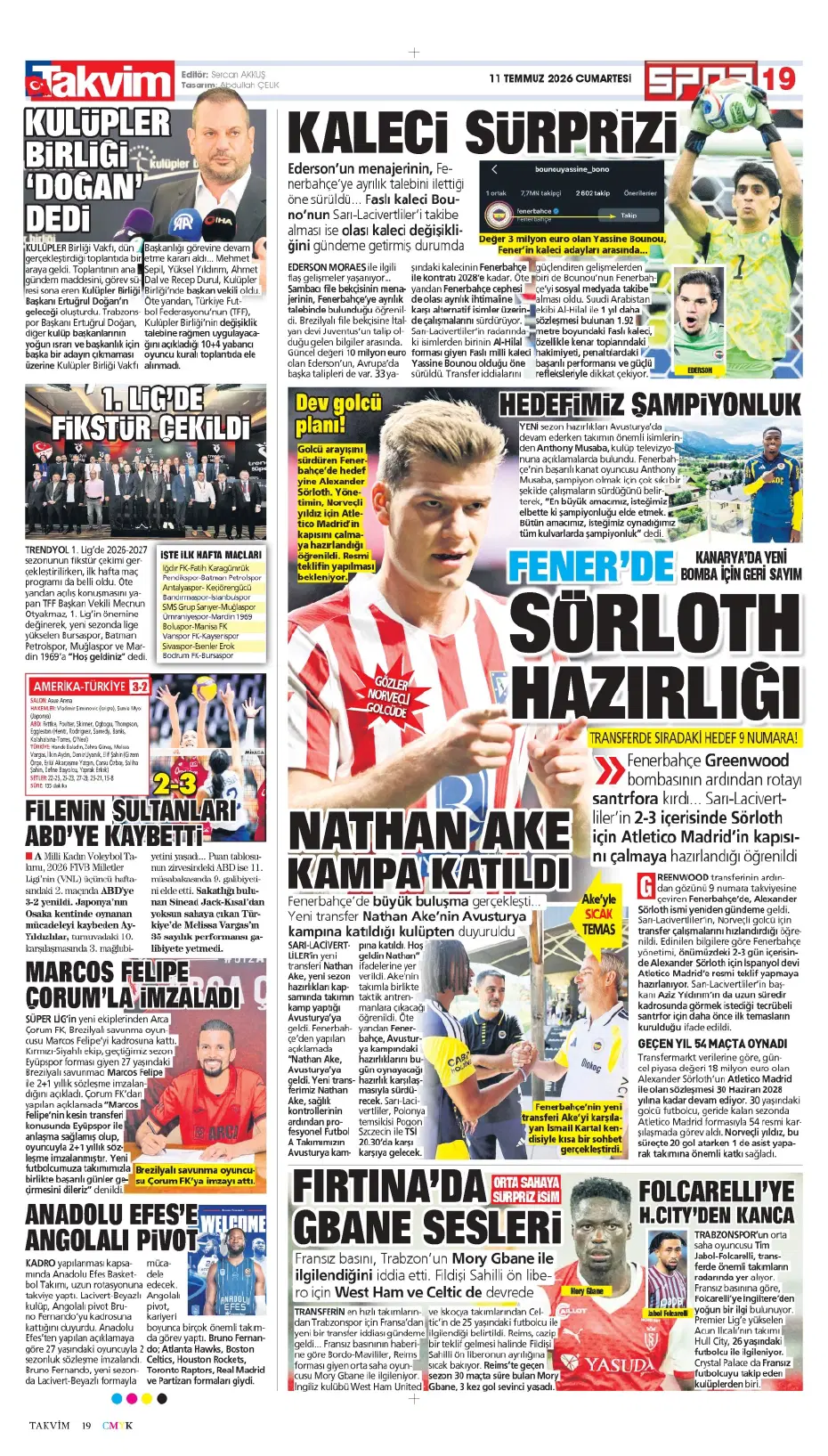Kerem Aktürkoğlu için rekor teklif | Sporun manşetleri - 9