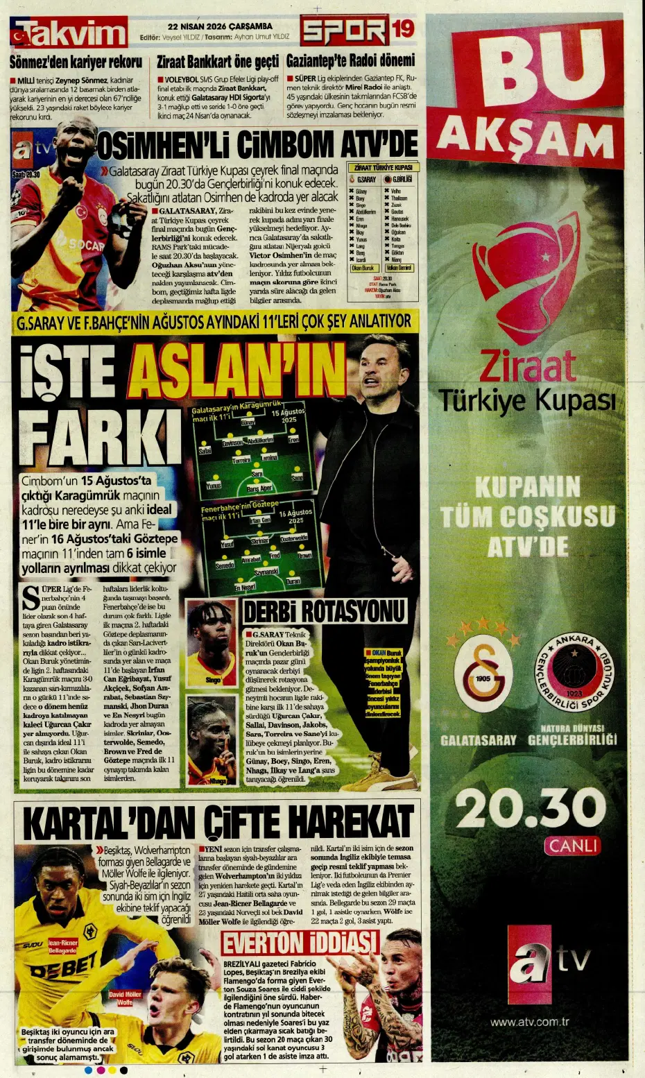 Kupa maçı sonrası Semedo'ya büyük tepki | Sporun manşetleri - 11