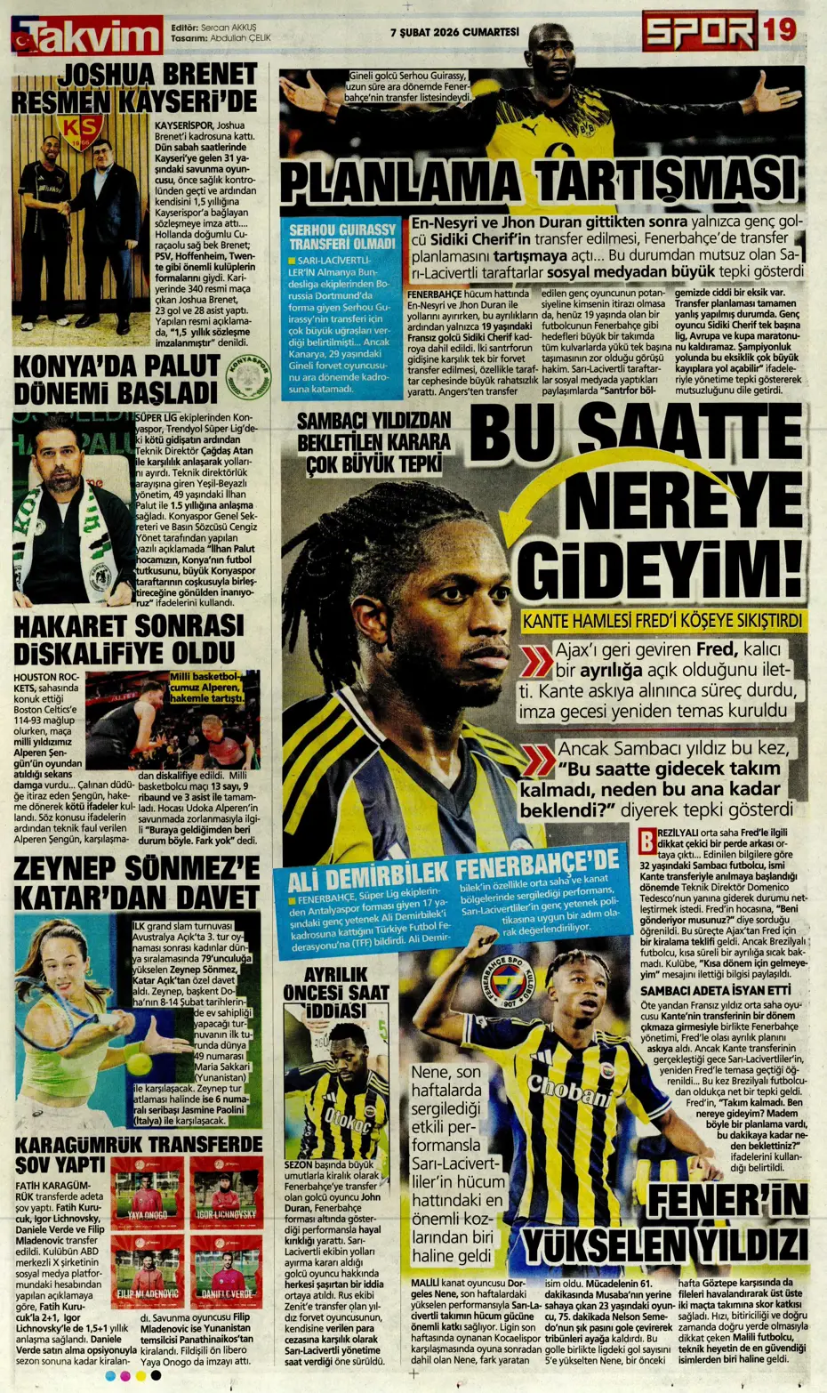 "Icardi ile 2+1 yıl daha" | Sporun manşetleri - 12