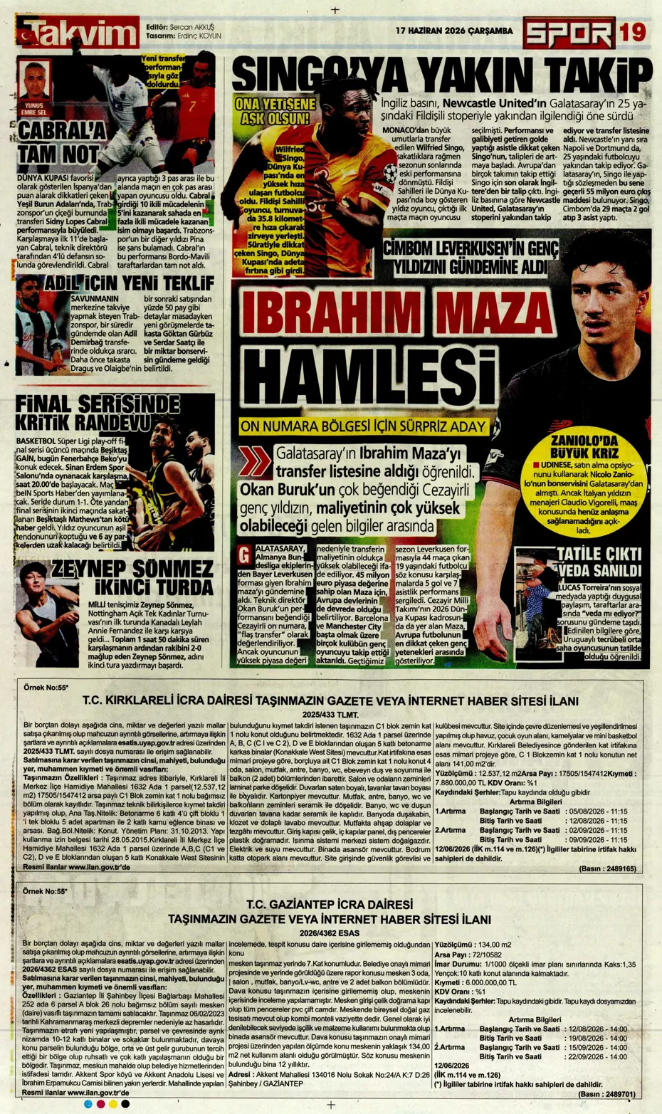 Fenerbahçe'de Oosterwolde dışında 3 ayrılık daha | Sporun manşetleri - 4