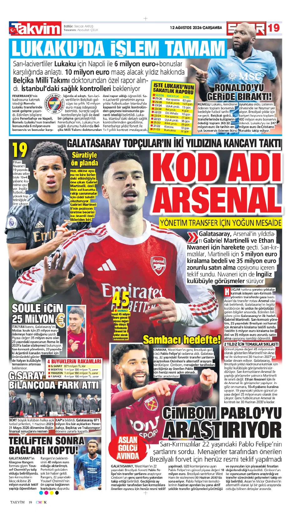 Fred'in hemen ardından bir veda daha geliyor! Yerine gelecek isim çoktan belli | Sporun manşetleri - 21 Fred'in hemen ardından bir veda daha geliyor! Yerine gelecek isim çoktan belli | Sporun manşetleri - 21