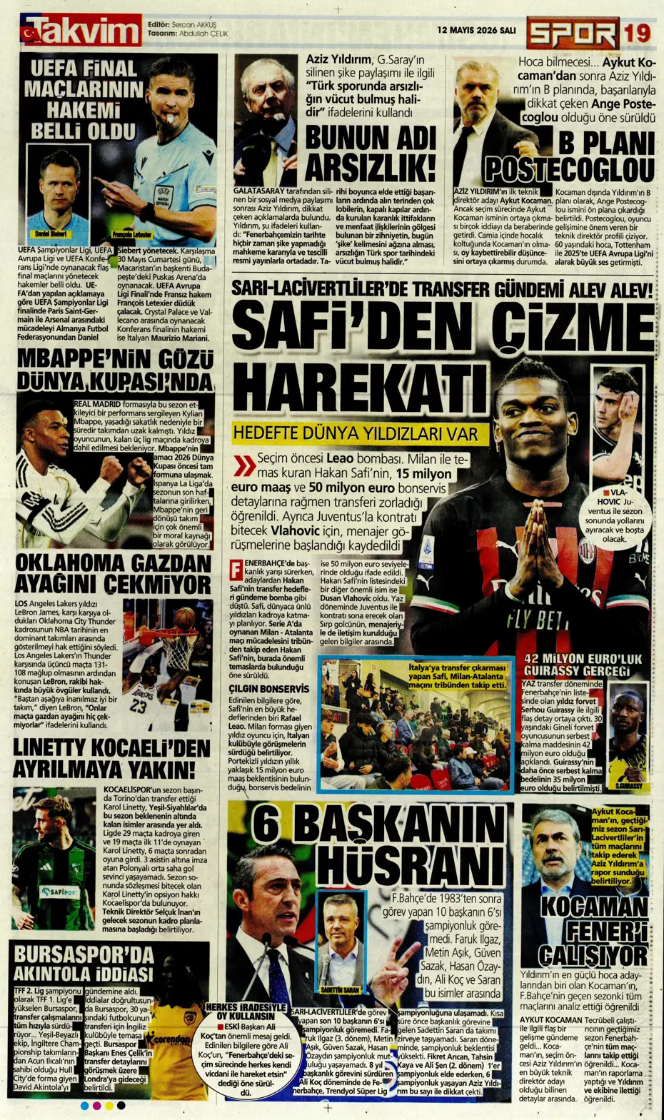 BOMBA! Okan Buruk'tan Jhon Duran kararı | Sporun manşetleri - 5