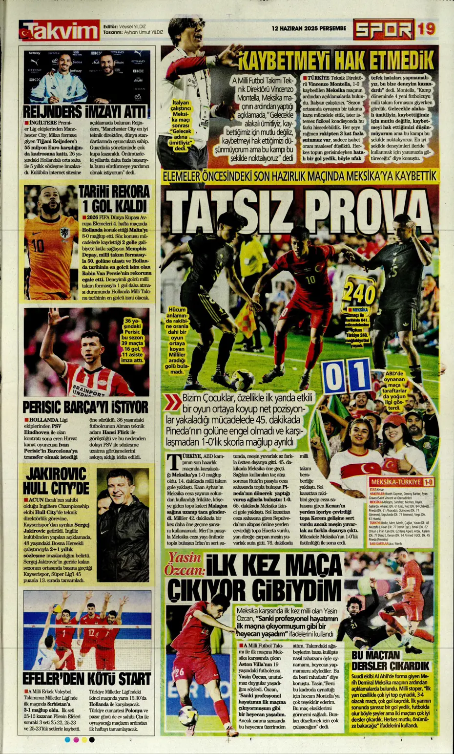 "Osimhen'in yerine En-Nesyri" | Sporun manşetleri - 3