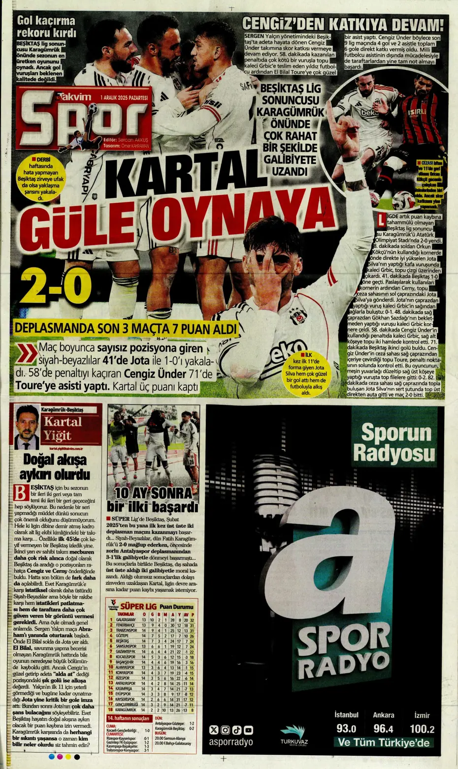 "Kadıköy'de 30 milyarlık dev buluşma" | Sporun manşetleri - 4