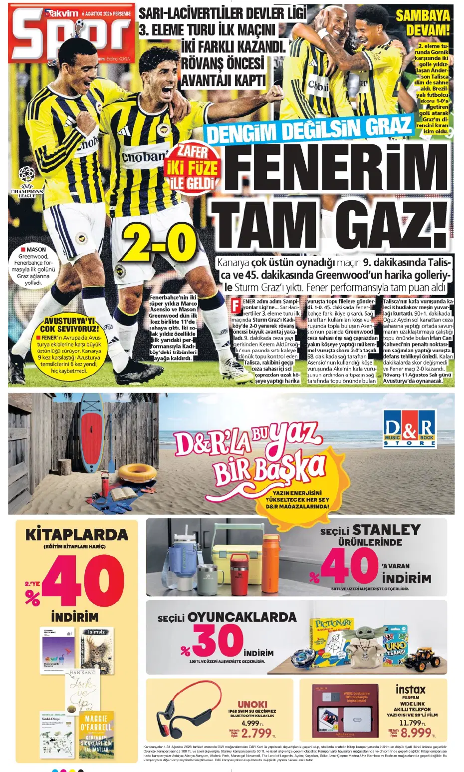 Tüm dünya Salah ve Trabzonspor'u konuşuyor | Sporun manşetleri - 25 Tüm dünya Salah ve Trabzonspor'u konuşuyor | Sporun manşetleri - 25