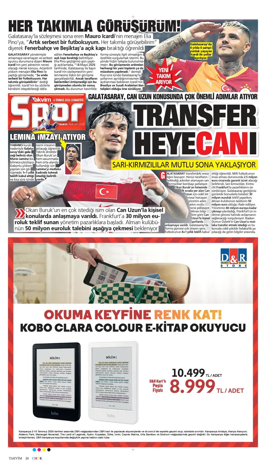 Mauro Icardi'den dev rest! "Fenerbahçe ve Beşiktaş'a açık kapı bıraktı" | Sporun manşetleri - 2