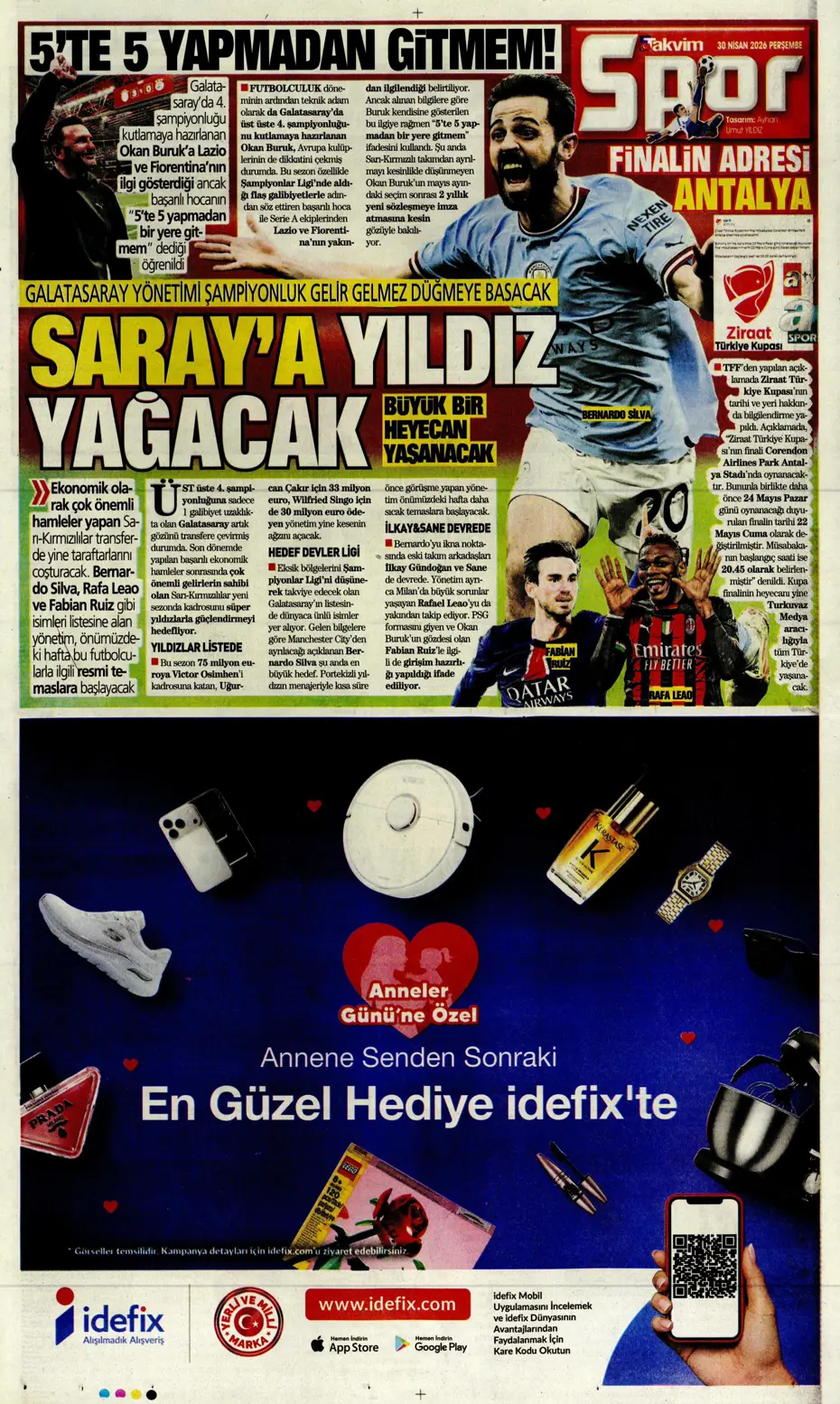 Bedavaya gelen İlkay Gündoğan, 10 milyon euroya gidiyor | Sporun manşetleri - 34