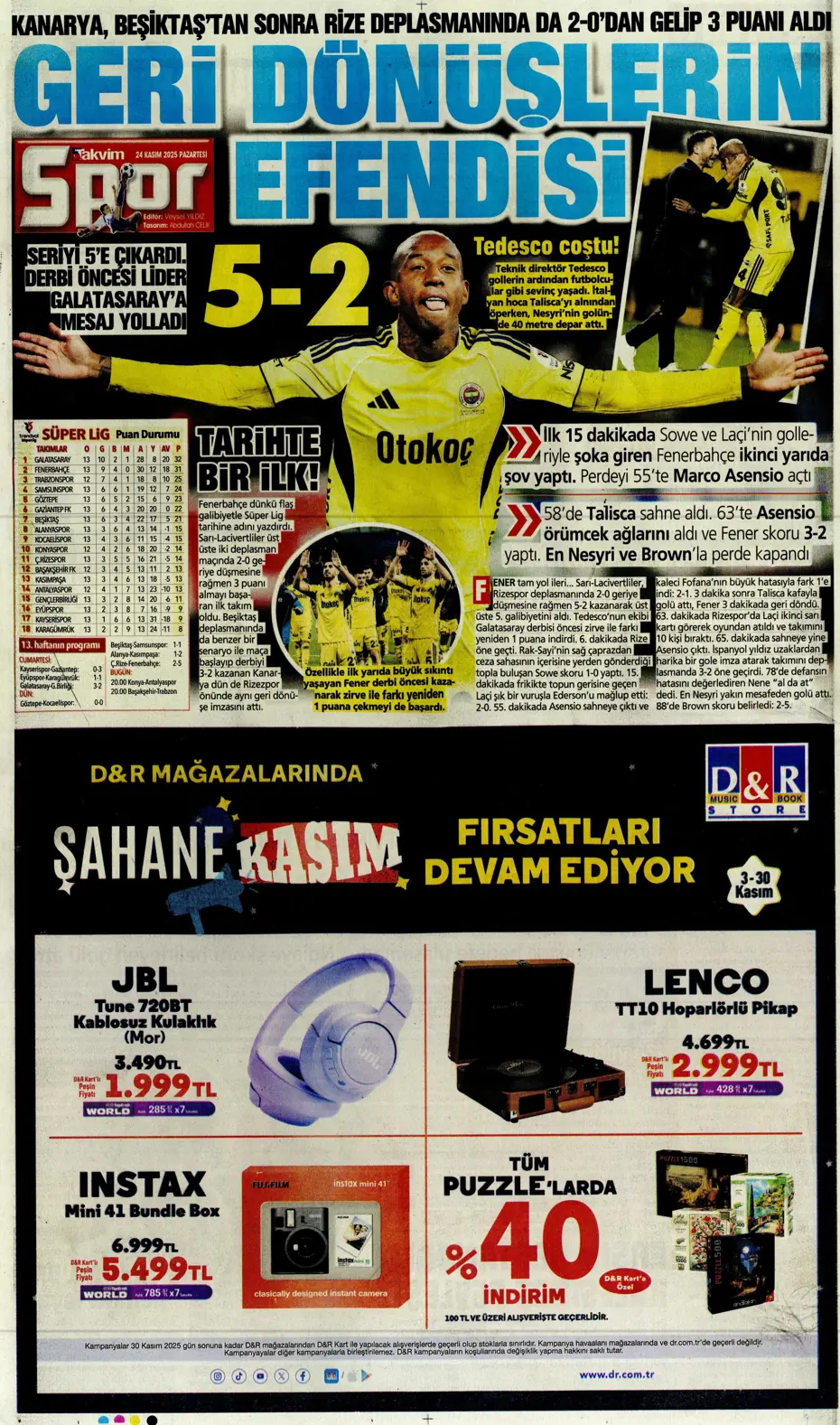 "Matador şov: Marco Asensio" | Sporun manşetleri - 4