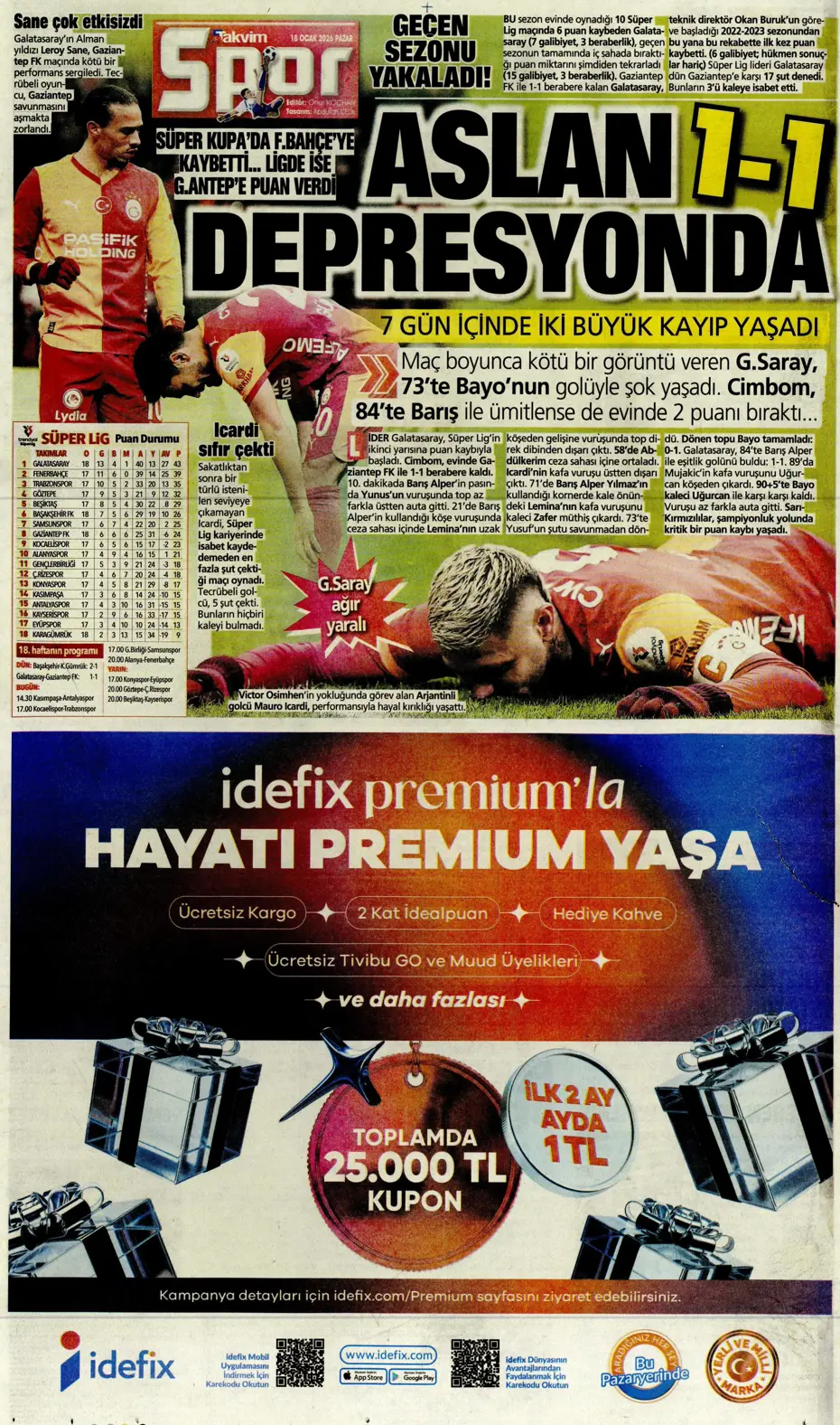 "Galatasaray'dan Gaziantep maçı sonrası transfer: Gemileri yaktı" | Sporun manşetleri - 30