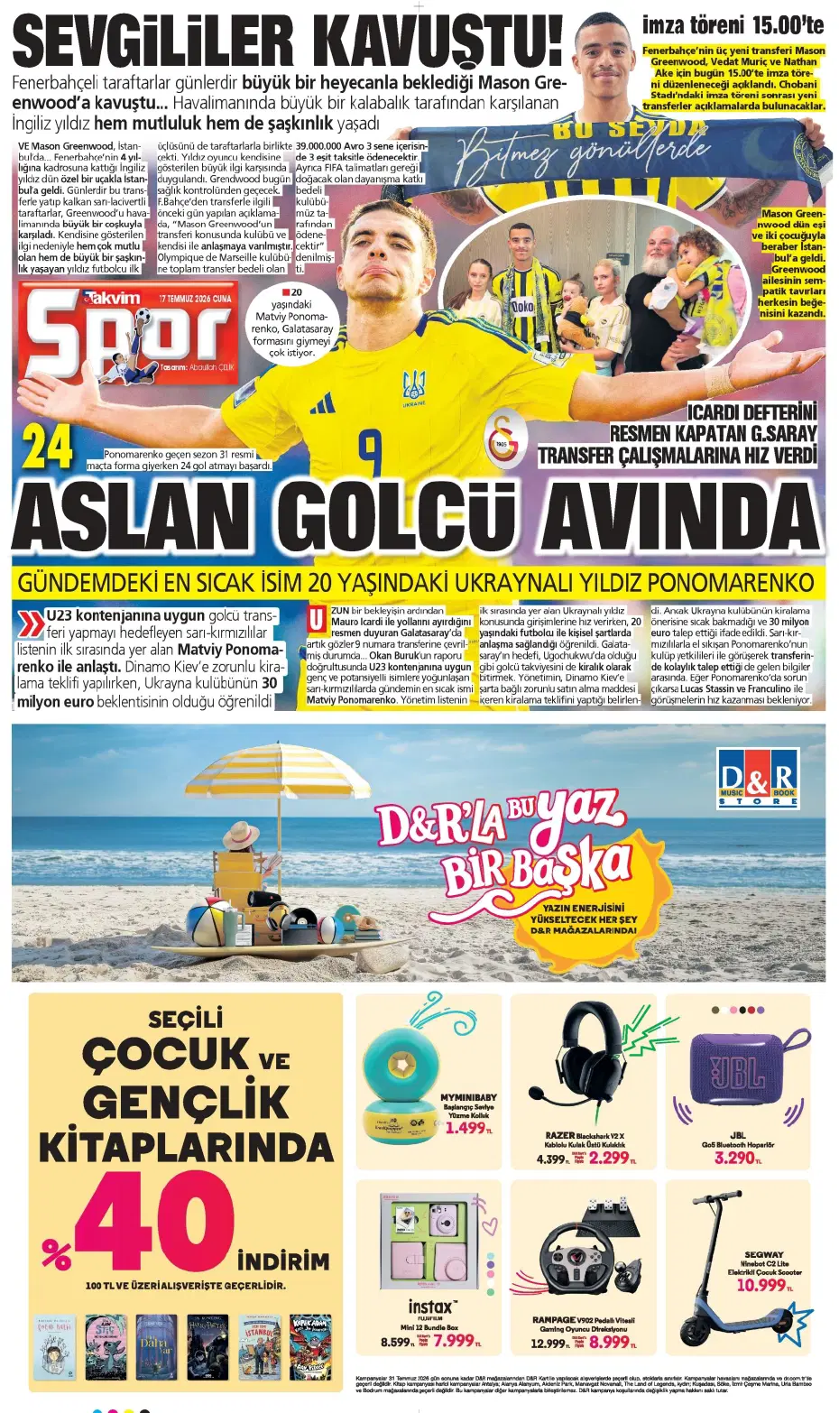Fenerbahçe'den yılın sürprizi: Paul Onuachu | Sporun manşetleri - 25