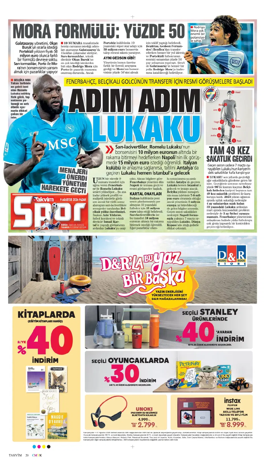 Fenerbahçe'de yaprak dökümü! Çağlar Söyüncü dahil tam 11 futbolcu | Sporun manşetleri - 23 Fenerbahçe'de yaprak dökümü! Çağlar Söyüncü dahil tam 11 futbolcu | Sporun manşetleri - 23