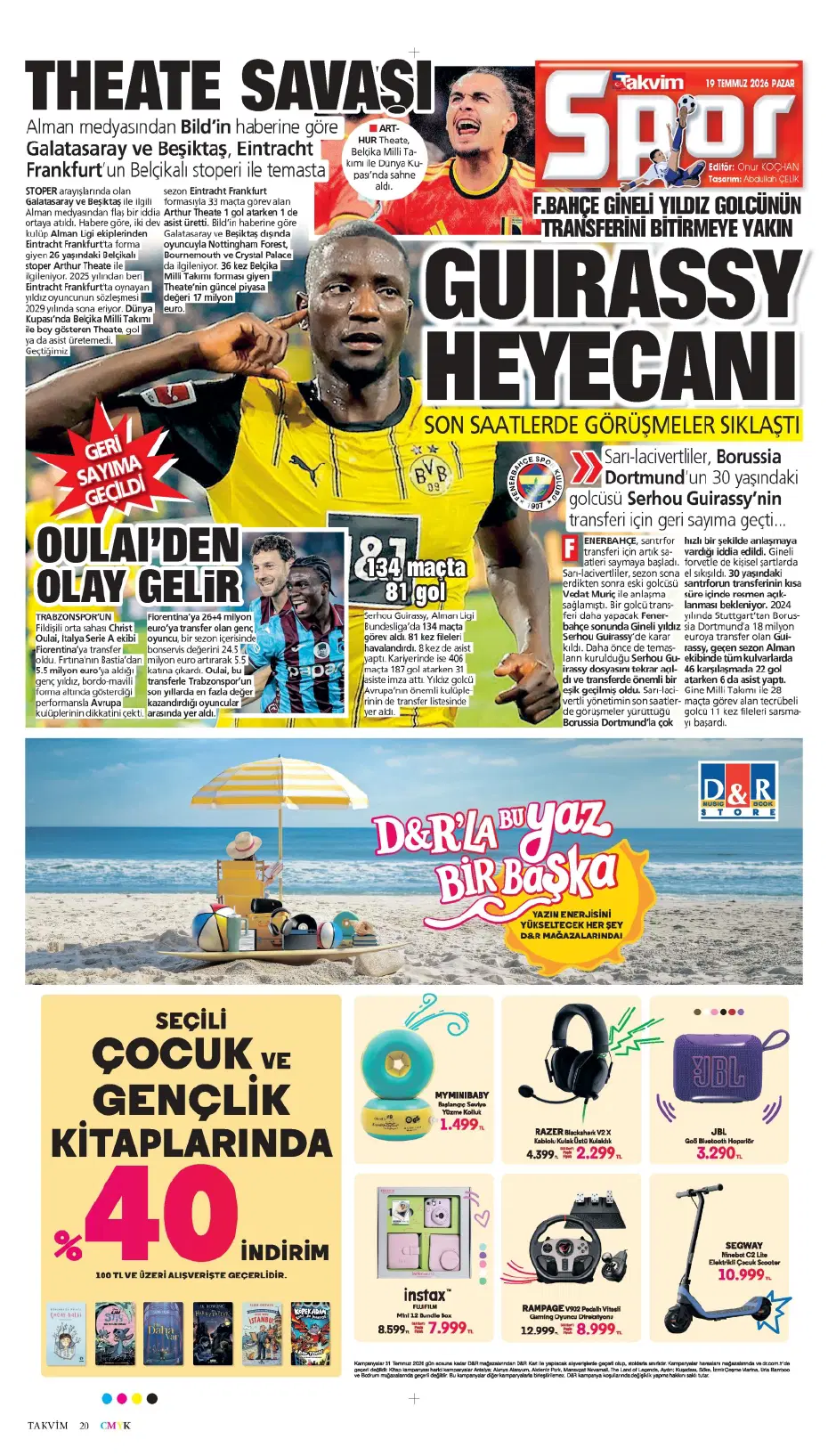 Salah sonrası durmak yok! Beşiktaş'tan bir transfer daha, işlem tamam | Sporun manşetleri - 23