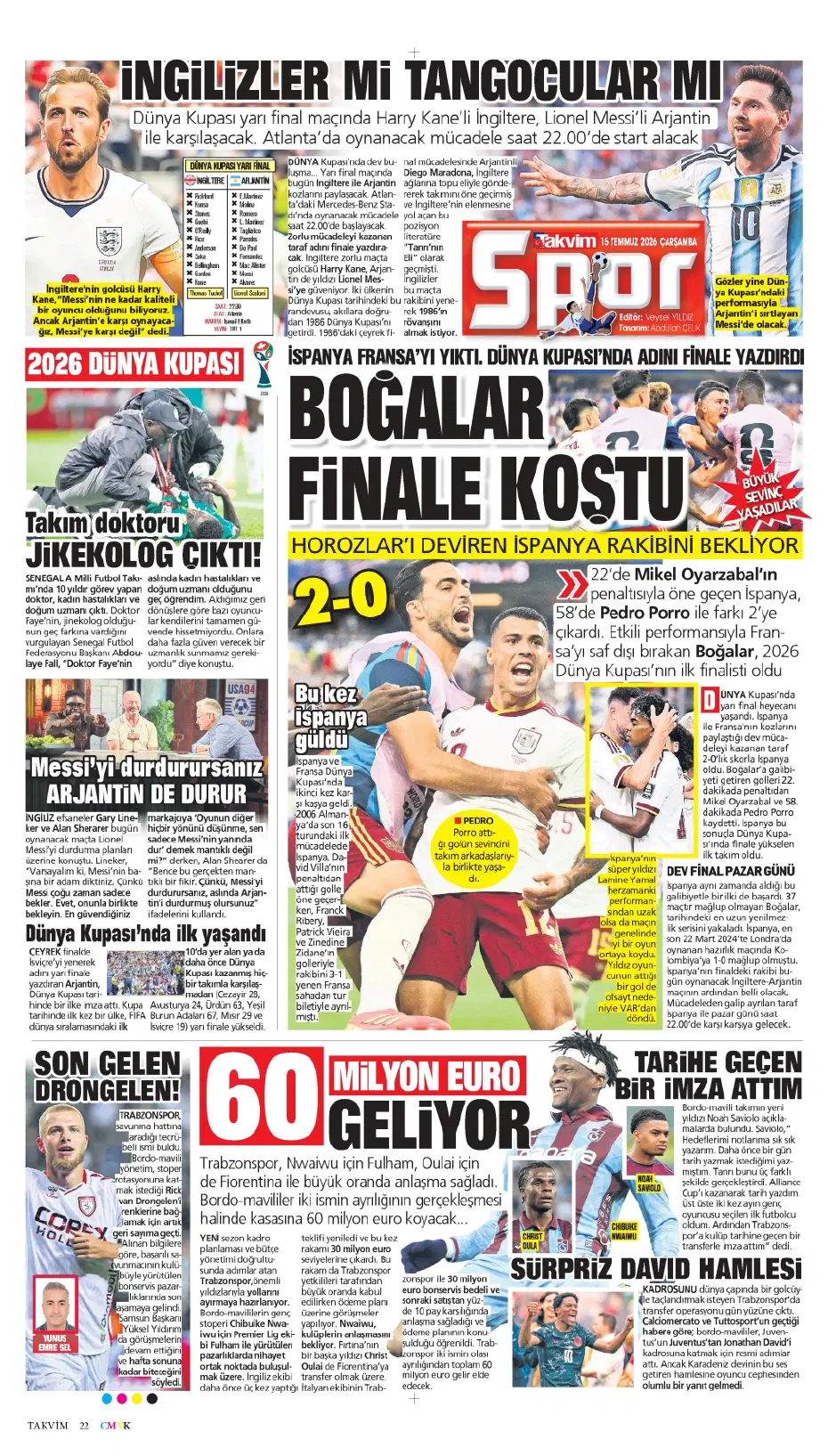 "Sıra geldi Rashford'a" | Sporun manşetleri - 13