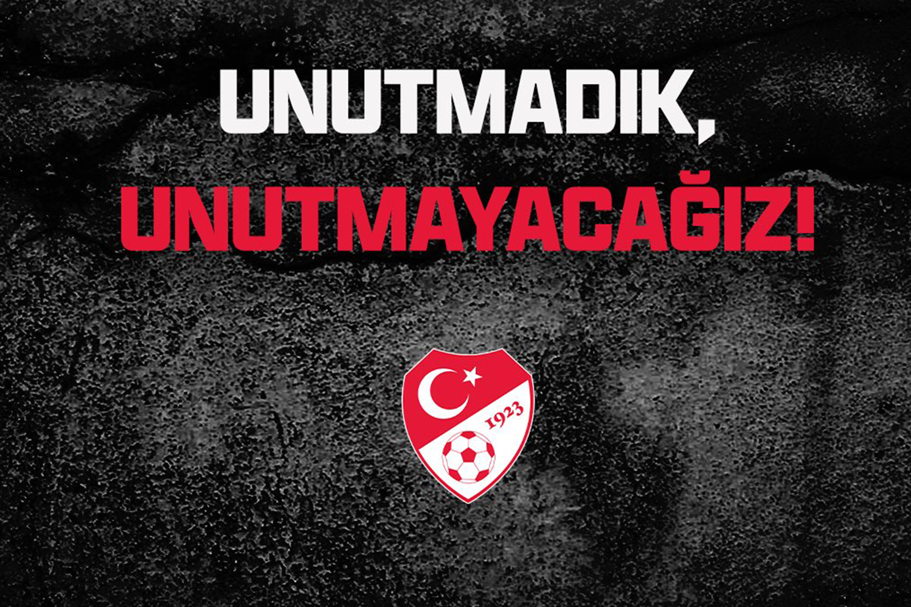TFF ve spor kulüplerinden 6 Şubat depremlerinde hayatını kaybedenler için anma mesajı