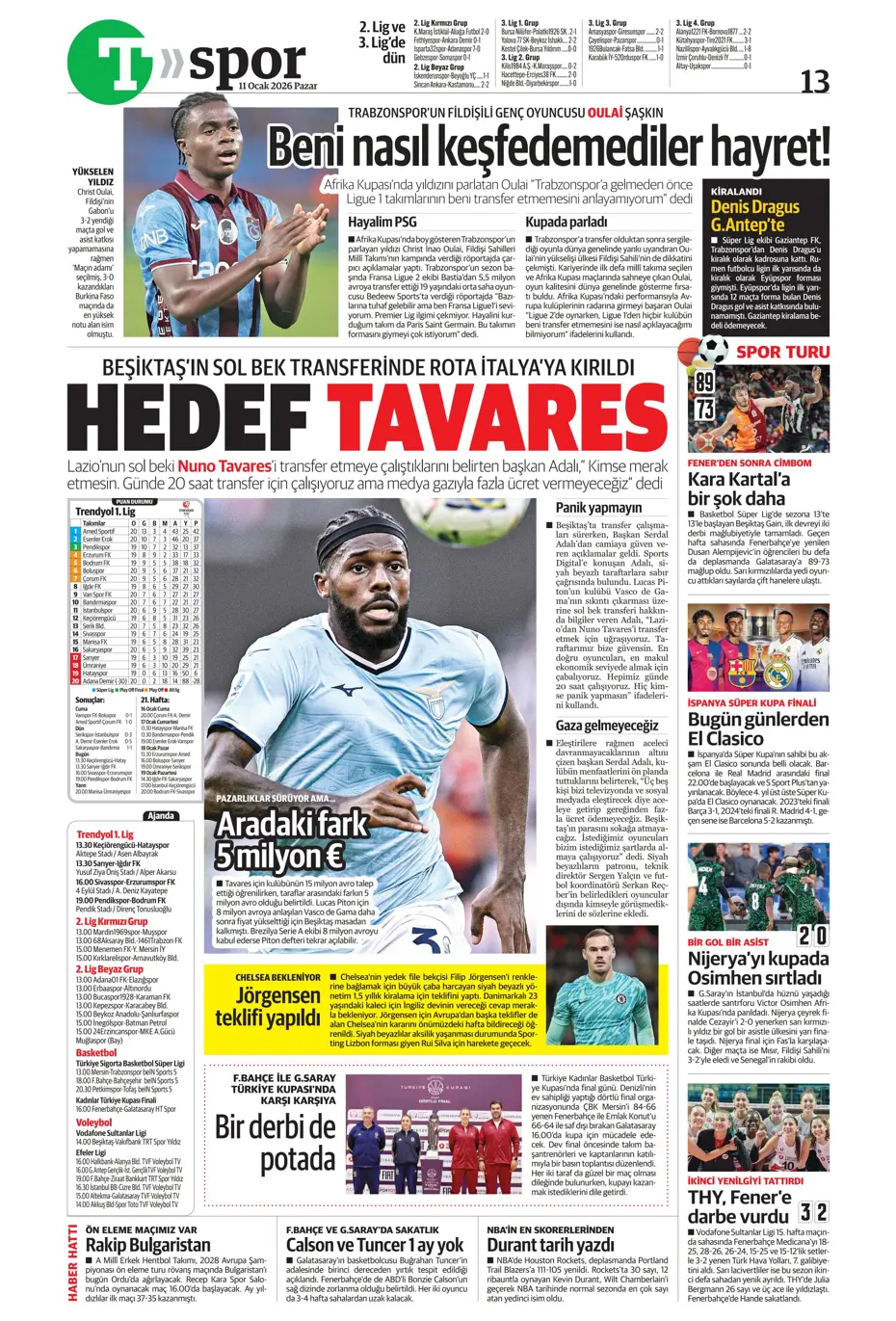 "Fenerbahçe'de volkanik patlama" | Sporun manşetleri - 22