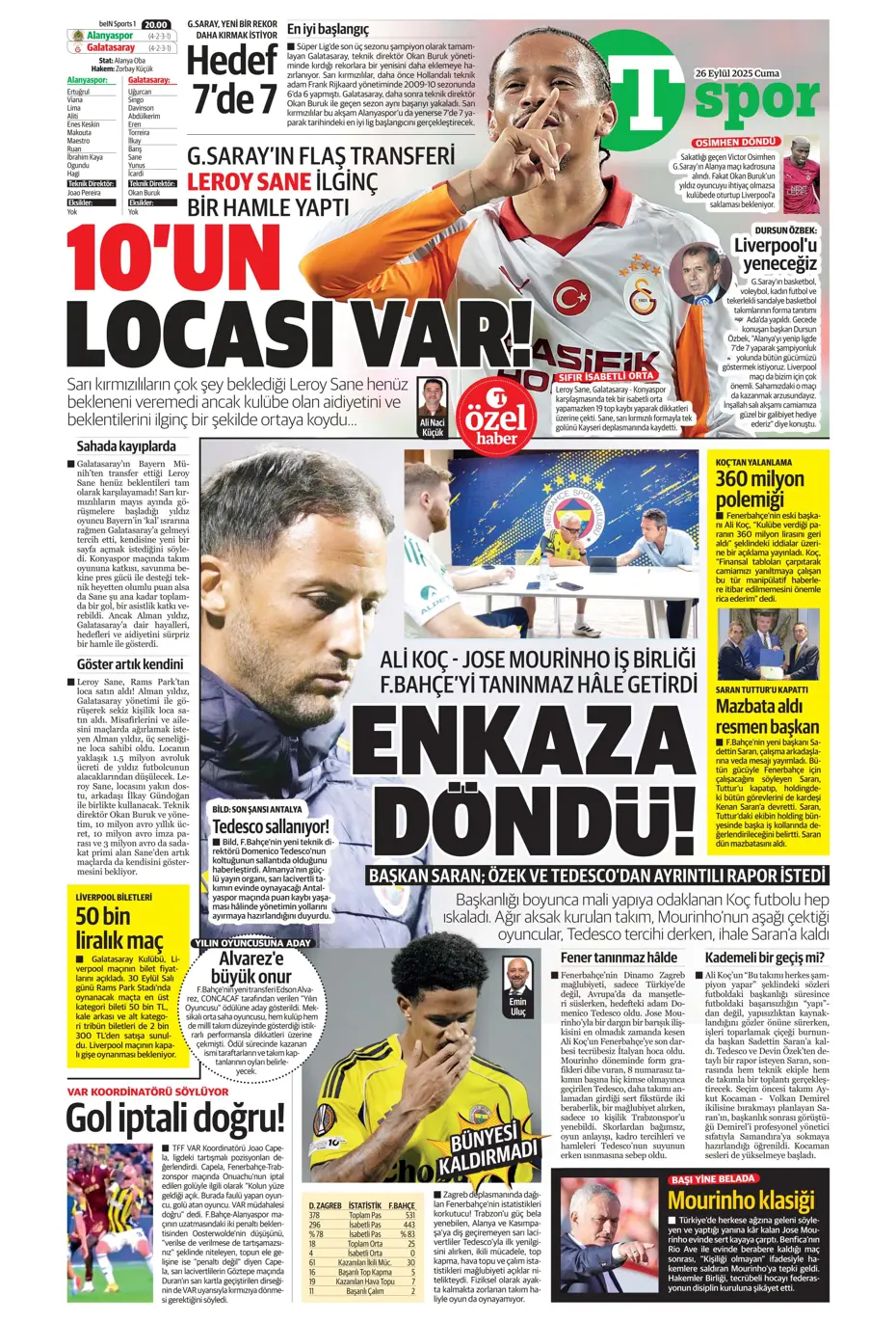"Volkan Demirel'den Fenerbahçe'ye cevap" | Sporun manşetleri - 2