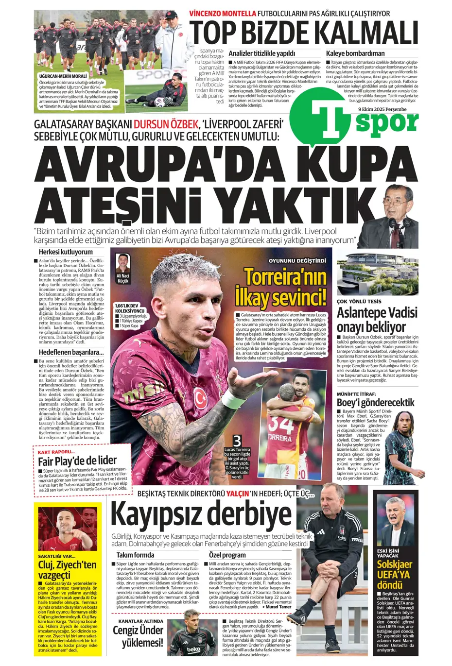 "Fenerbahçe, Tedesco'yla ilgili kararını verdi" | Sporun manşetleri - 2