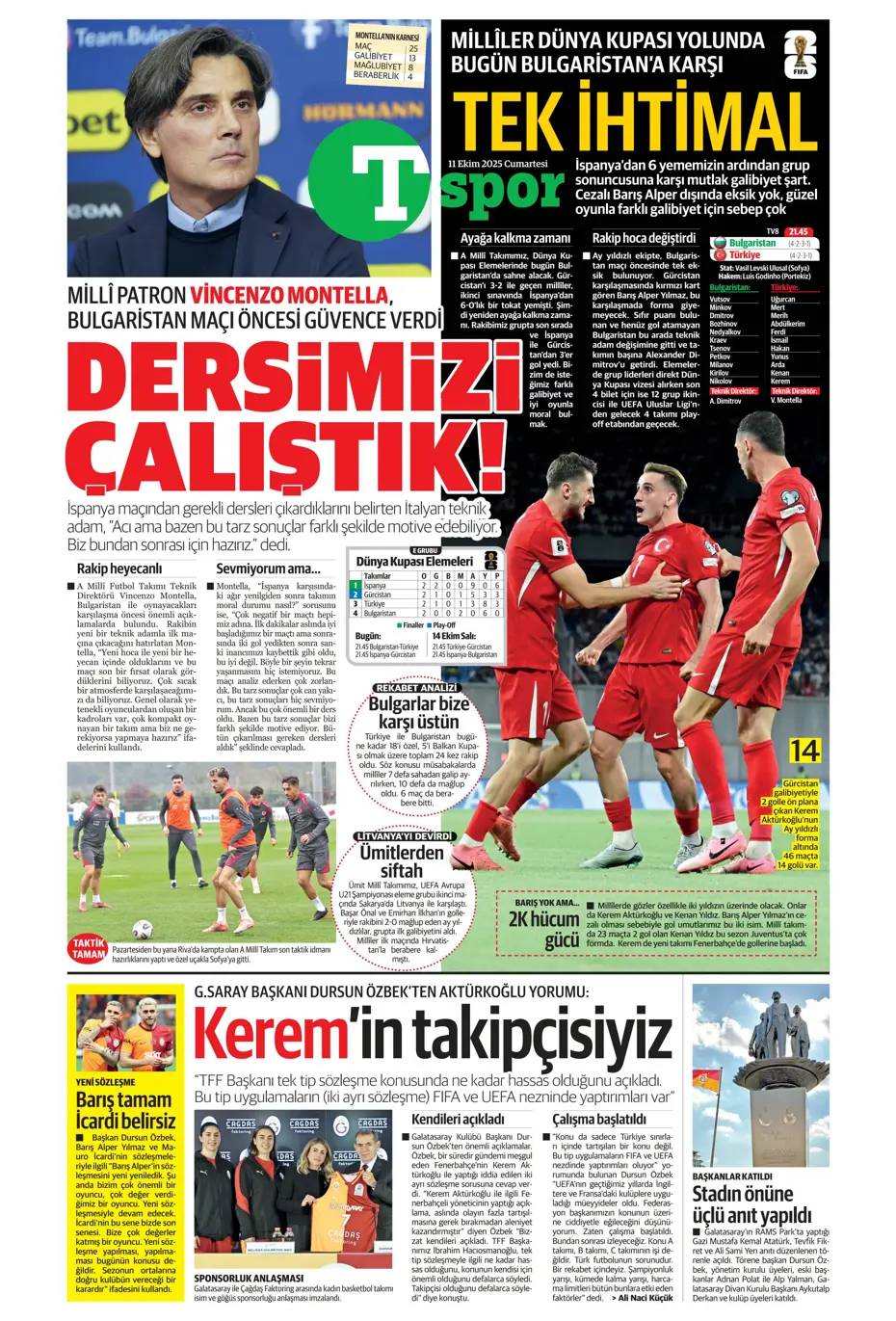 "Sergen Yalçın'ın yeni hedefi Çağlar Söyüncü" | Sporun manşetleri - 2