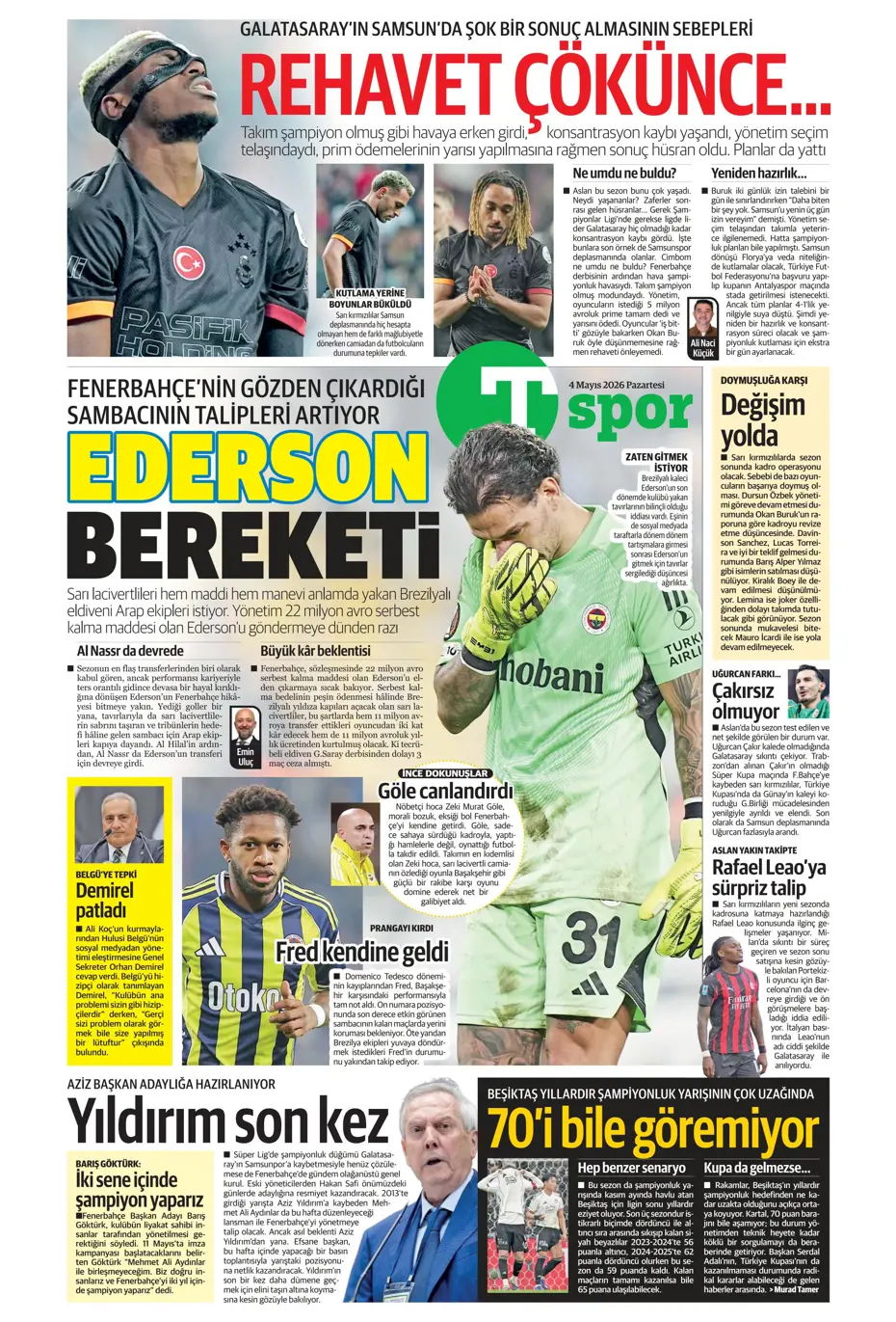 Galatasaray'da dev operasyon: Icardi'yle birlikte 7 isme güle güle | Sporun manşetleri - 31 Galatasaray'da dev operasyon: Icardi'yle birlikte 7 isme güle güle | Sporun manşetleri - 31
