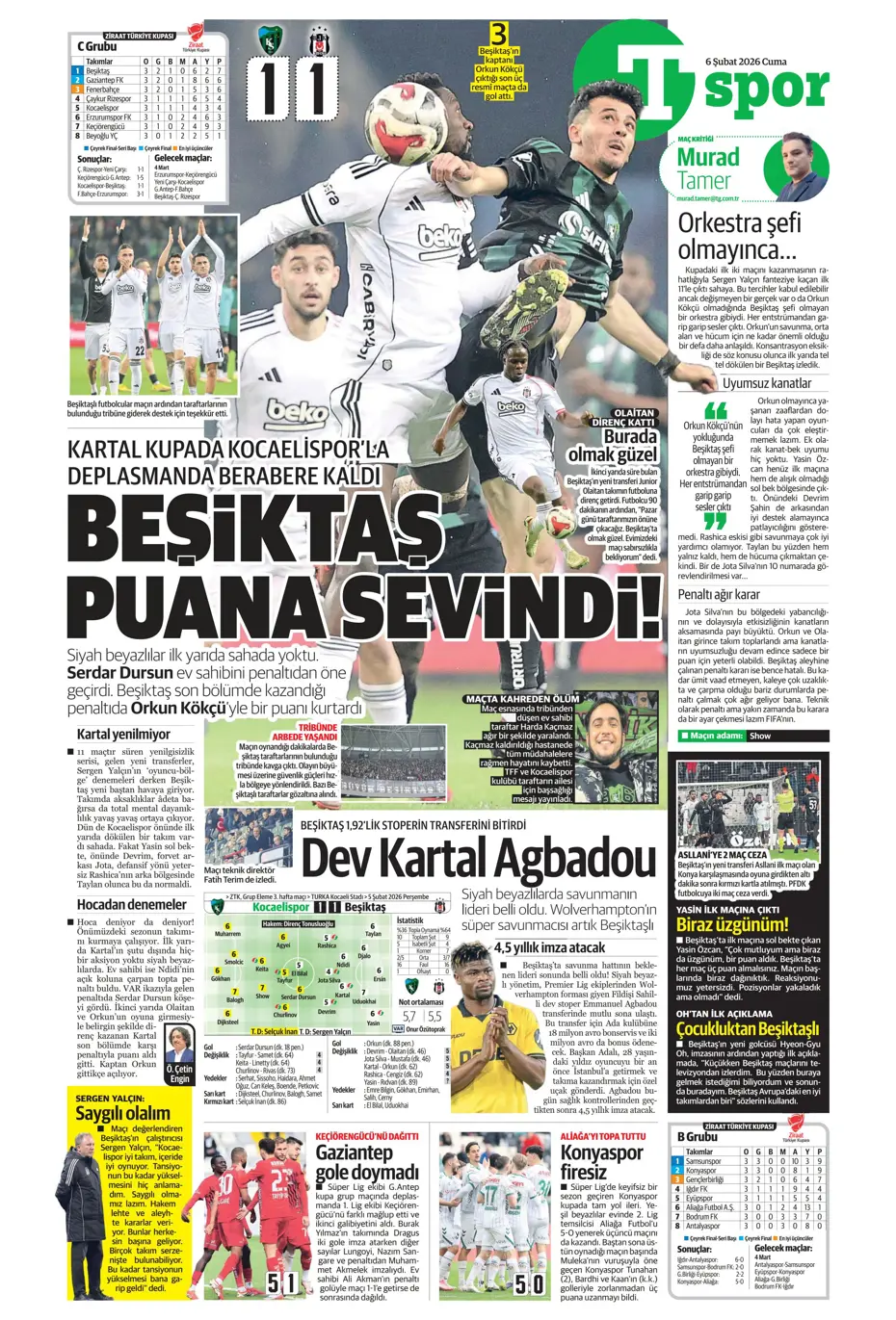 "Transferin son günü Aral Şimşir bombası" | Sporun manşetleri - 26 "Transferin son günü Aral Şimşir bombası" | Sporun manşetleri - 26