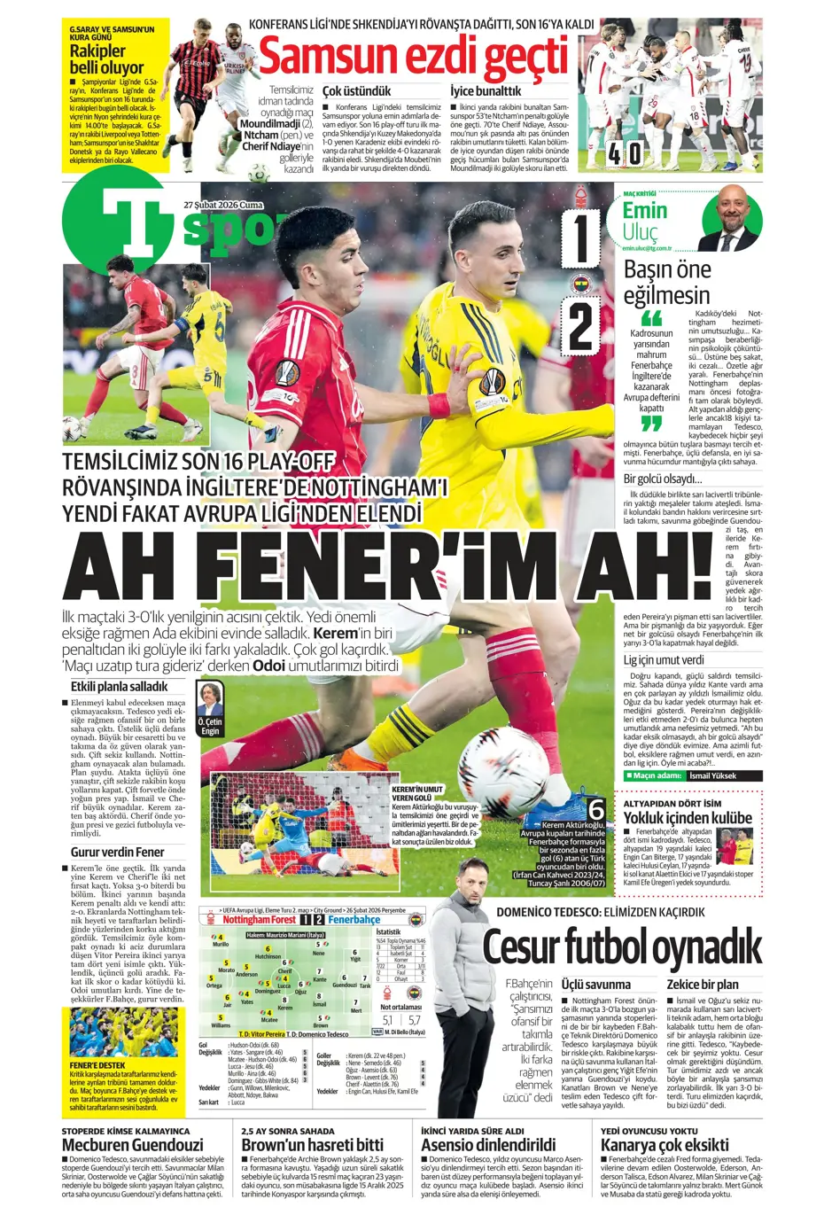 "Osimhen için müthiş iddia!" | Sporun manşetleri - 35 "Osimhen için müthiş iddia!" | Sporun manşetleri - 35