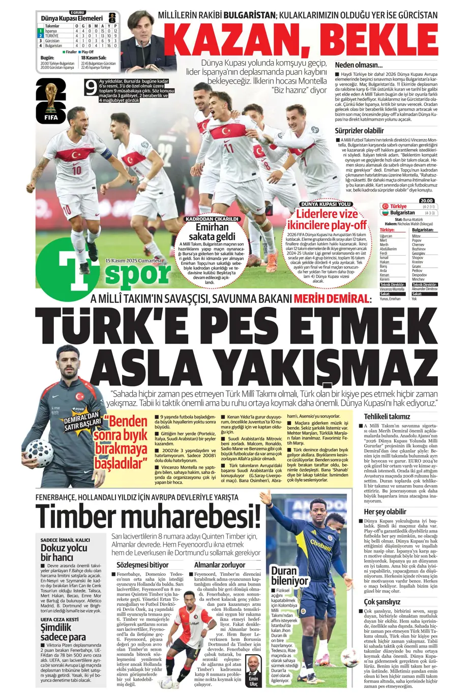 "İşte Fener'in Lewandowski için planı" | Sporun manşetleri - 2