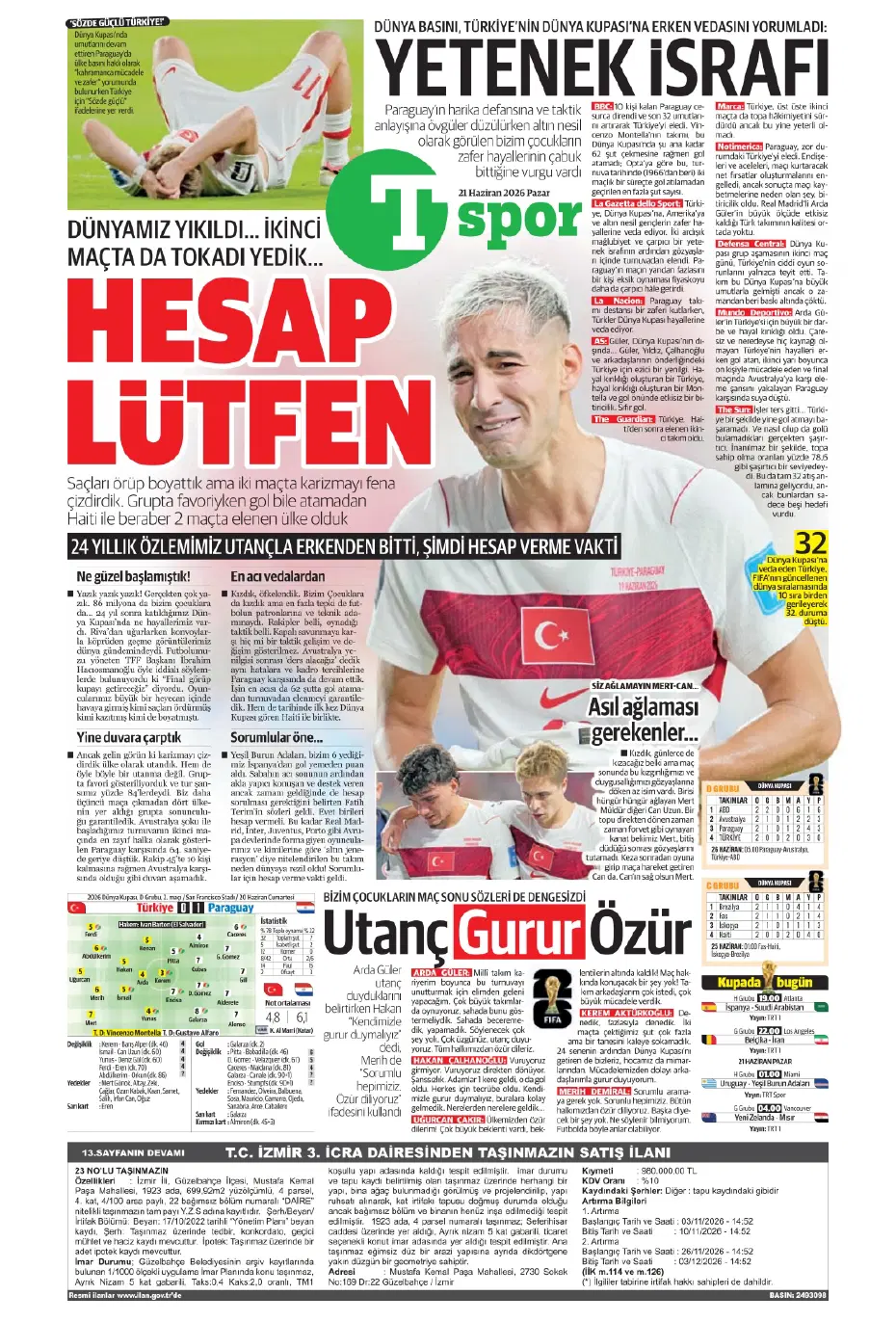 İsmail Kartal sonrası Cengiz Ünder kararı | Sporun manşetleri - 21
