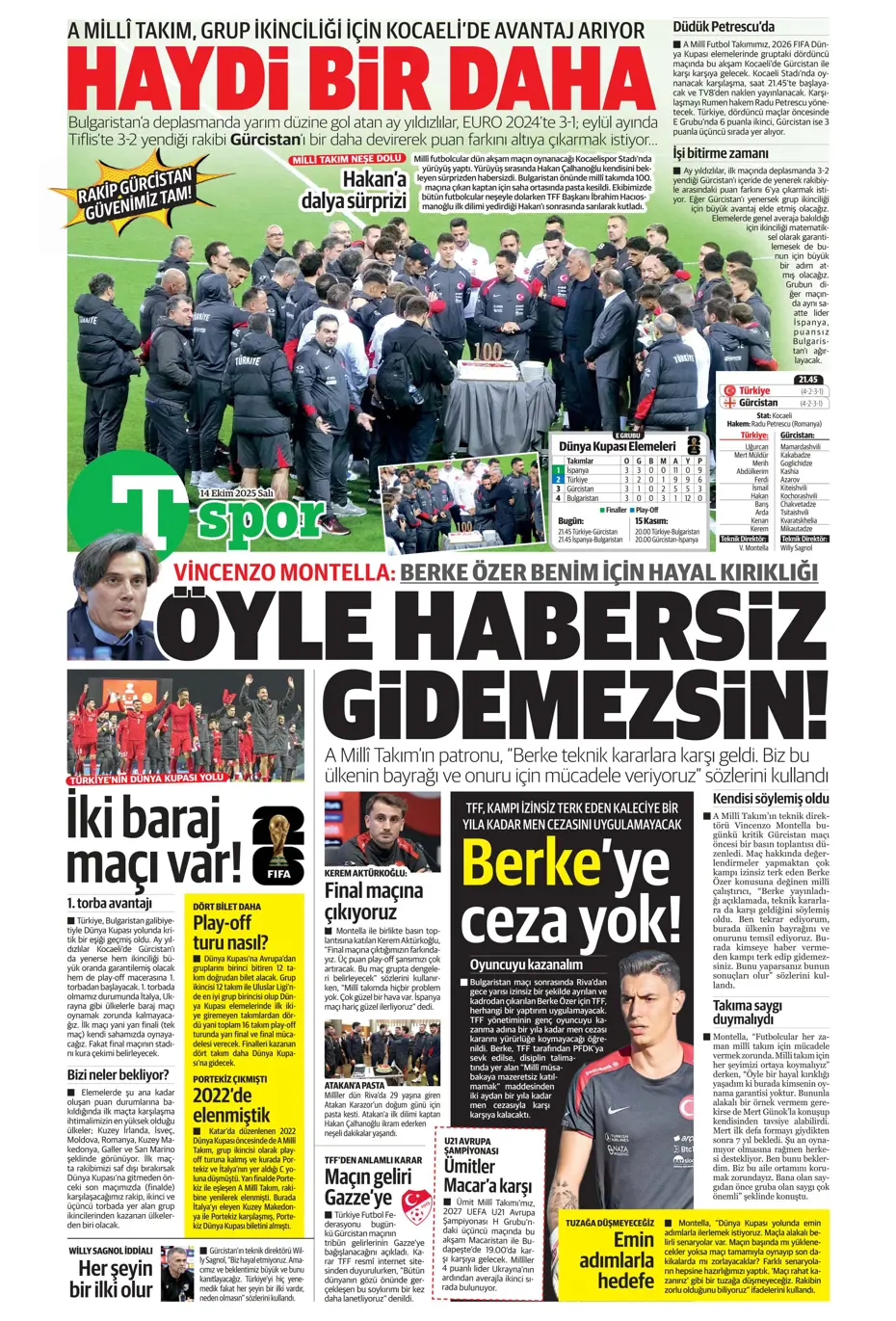 "Beşiktaş'ta İrfan Can Kahveci sürprizi" | Sporun manşetleri - 2 "Beşiktaş'ta İrfan Can Kahveci sürprizi" | Sporun manşetleri - 2