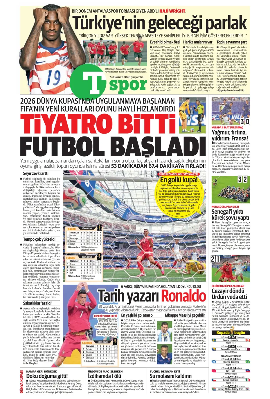 Shomurodov'a karşılık 3 isim! Fenerbahçe'den yılın takası | Sporun manşetleri - 15