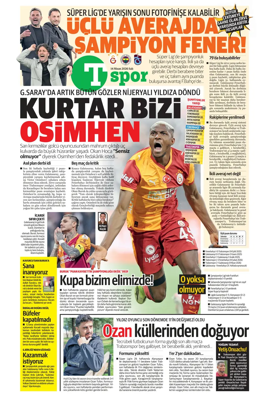 Tedesco takımdan ayrılmasına izin verdi, Fenerbahçe'ye veda ediyor | Sporun manşetleri - 35