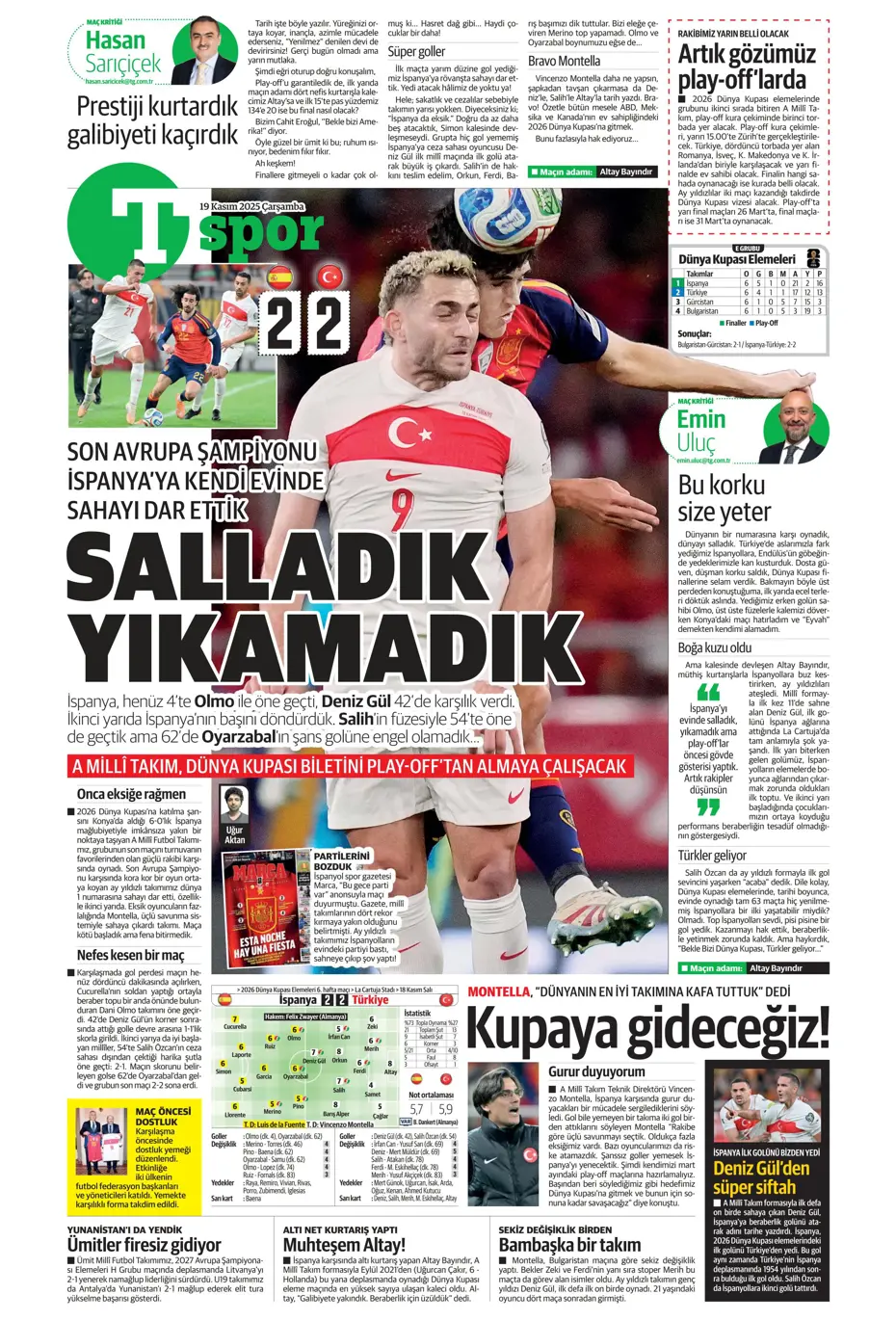 "Bizim Çocuklar Boğa'yı şişledi" | Sporun manşetleri - 2