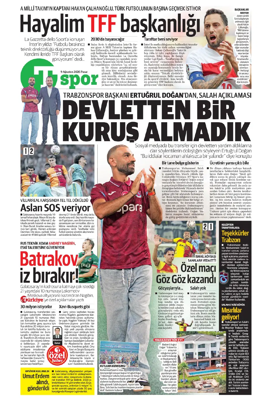 Fenerbahçe'de yaprak dökümü! Çağlar Söyüncü dahil tam 11 futbolcu | Sporun manşetleri - 10 Fenerbahçe'de yaprak dökümü! Çağlar Söyüncü dahil tam 11 futbolcu | Sporun manşetleri - 10