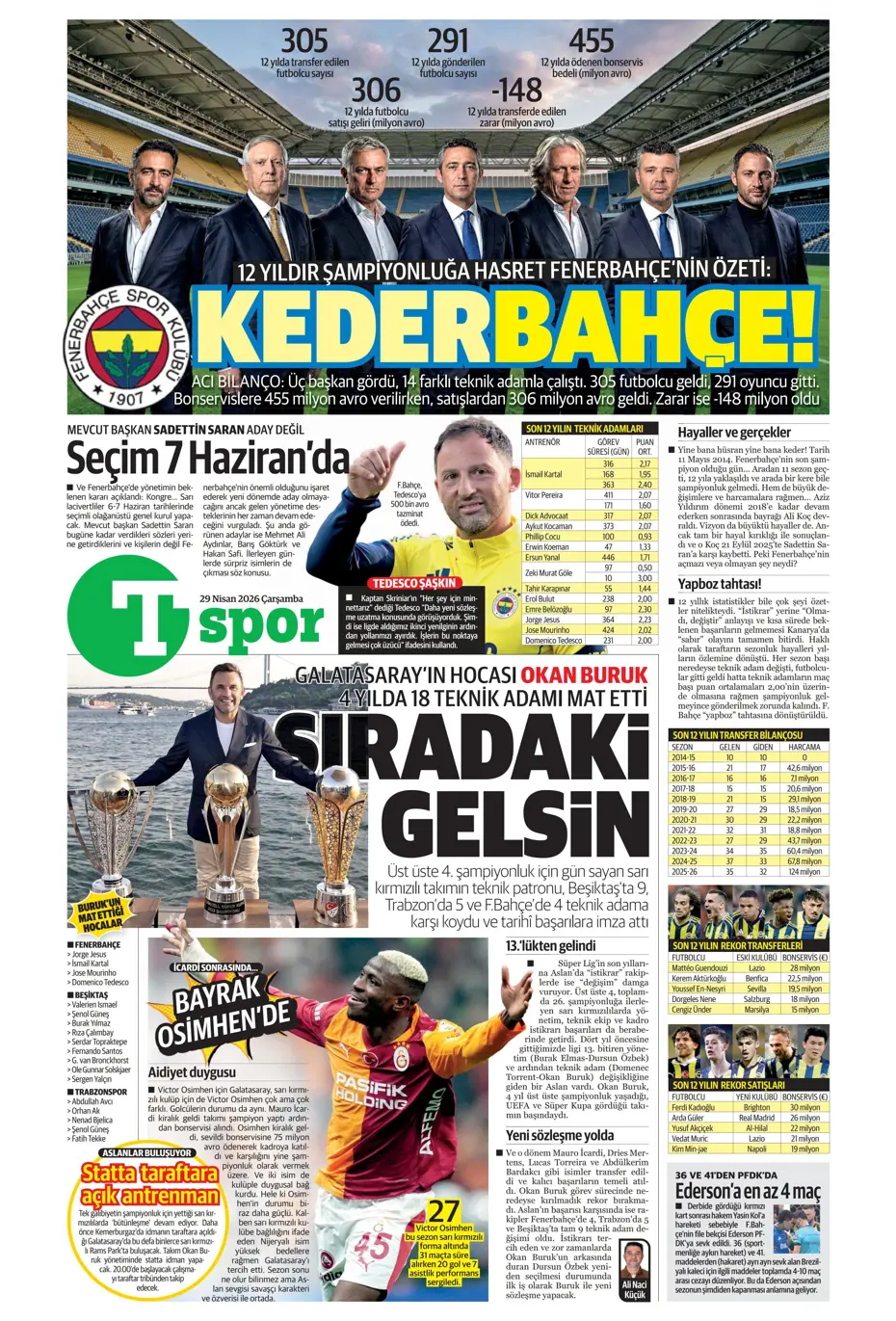 Daha fesih imzası kurumadan Tedesco'ya talip çıktı | Sporun manşetleri - 25